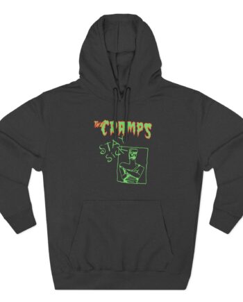 The Cramps Stay Sick Three-Panel Fleece Hoodie