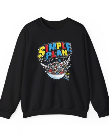 Simple Plan Cereal Unisex Heavy Blend™ Crewneck Sweatshirt