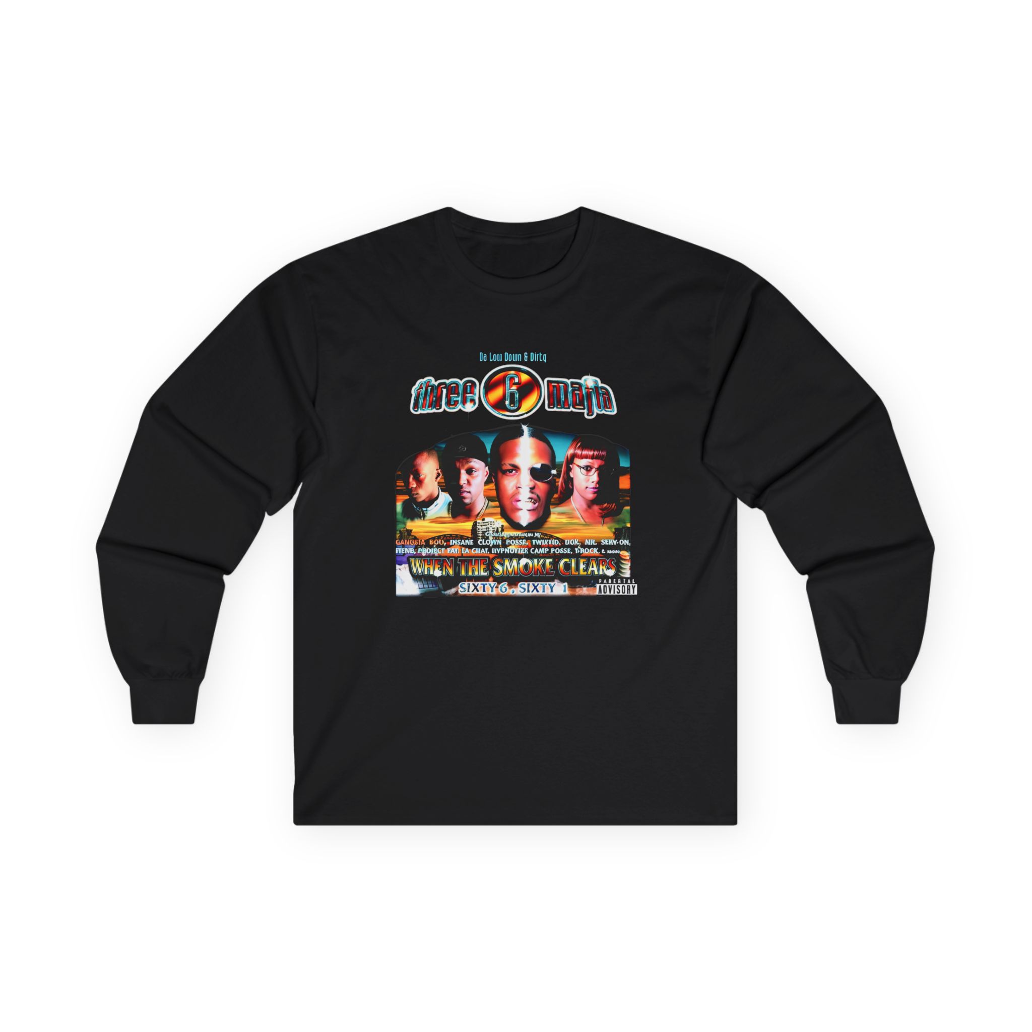 Three 6 Mafia When the Smoke Clears Unisex Ultra Cotton Long Sleeve Tee