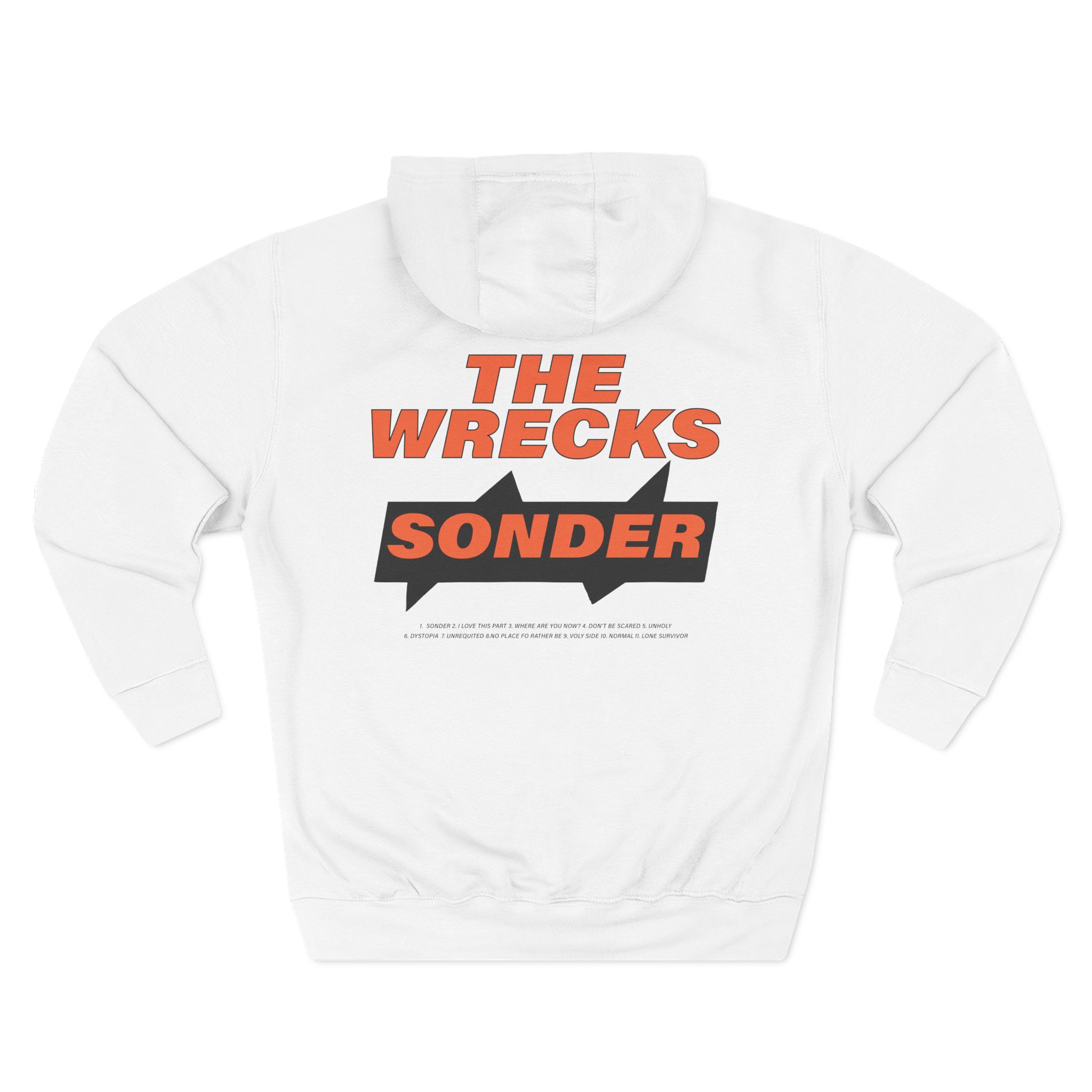 The Wrecks Sonder Three-Panel Fleece Hoodie