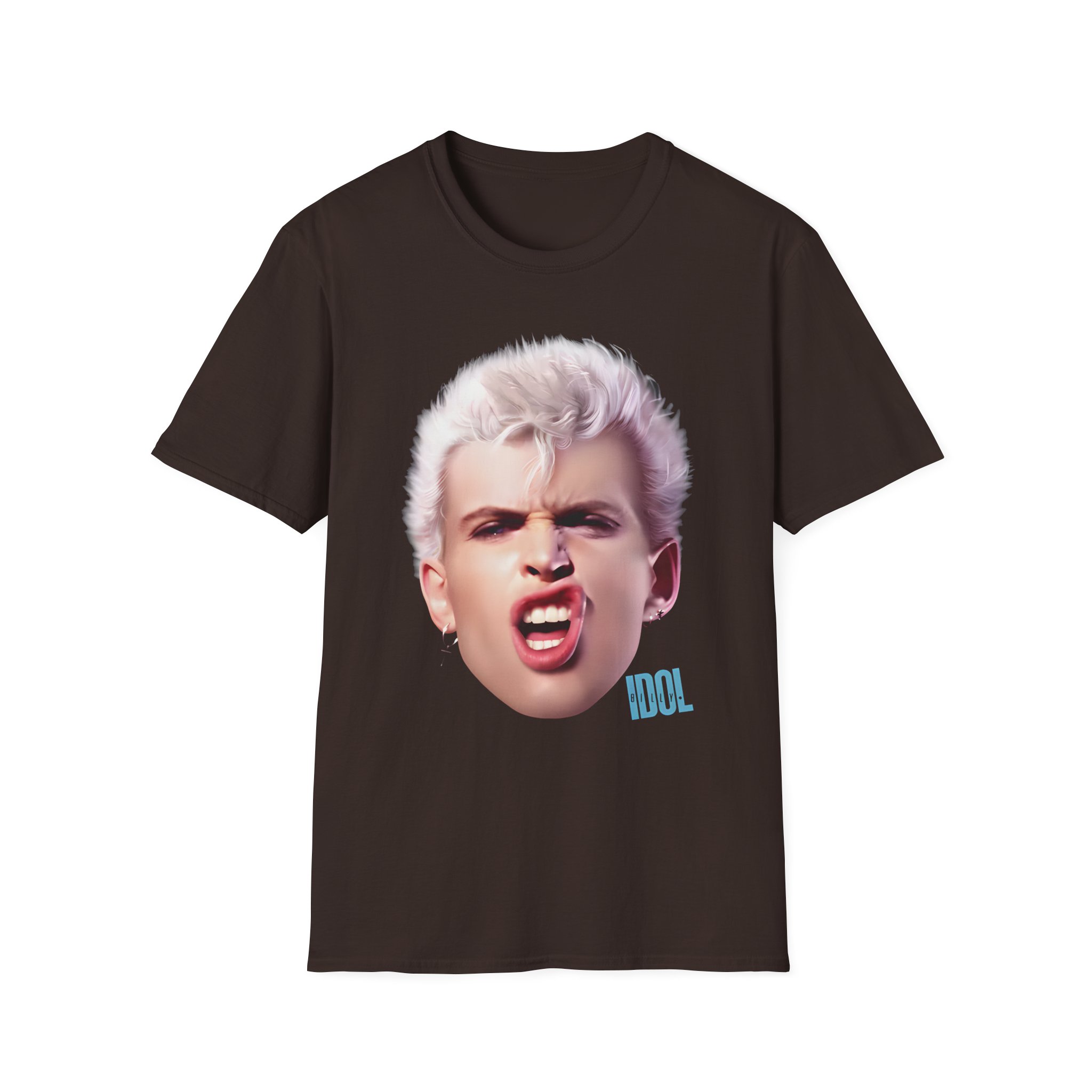 Billy Idol Billy Smirk Unisex Softstyle T-Shirt