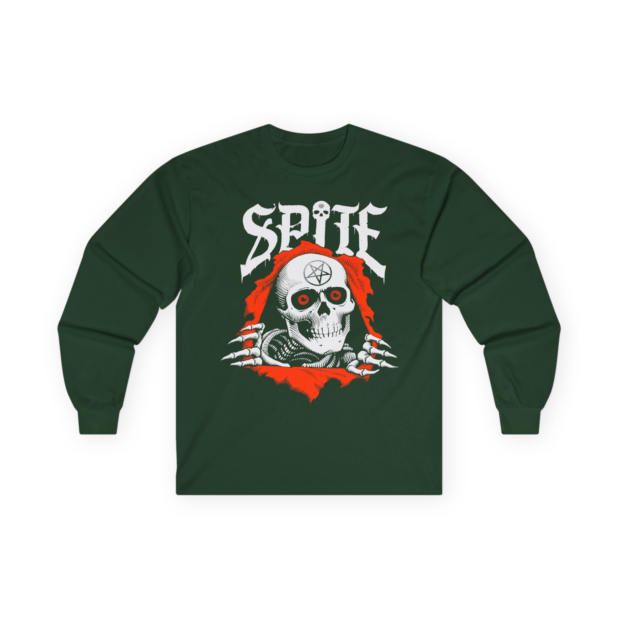 Spite Skeleton Unisex Ultra Cotton Long Sleeve Tee