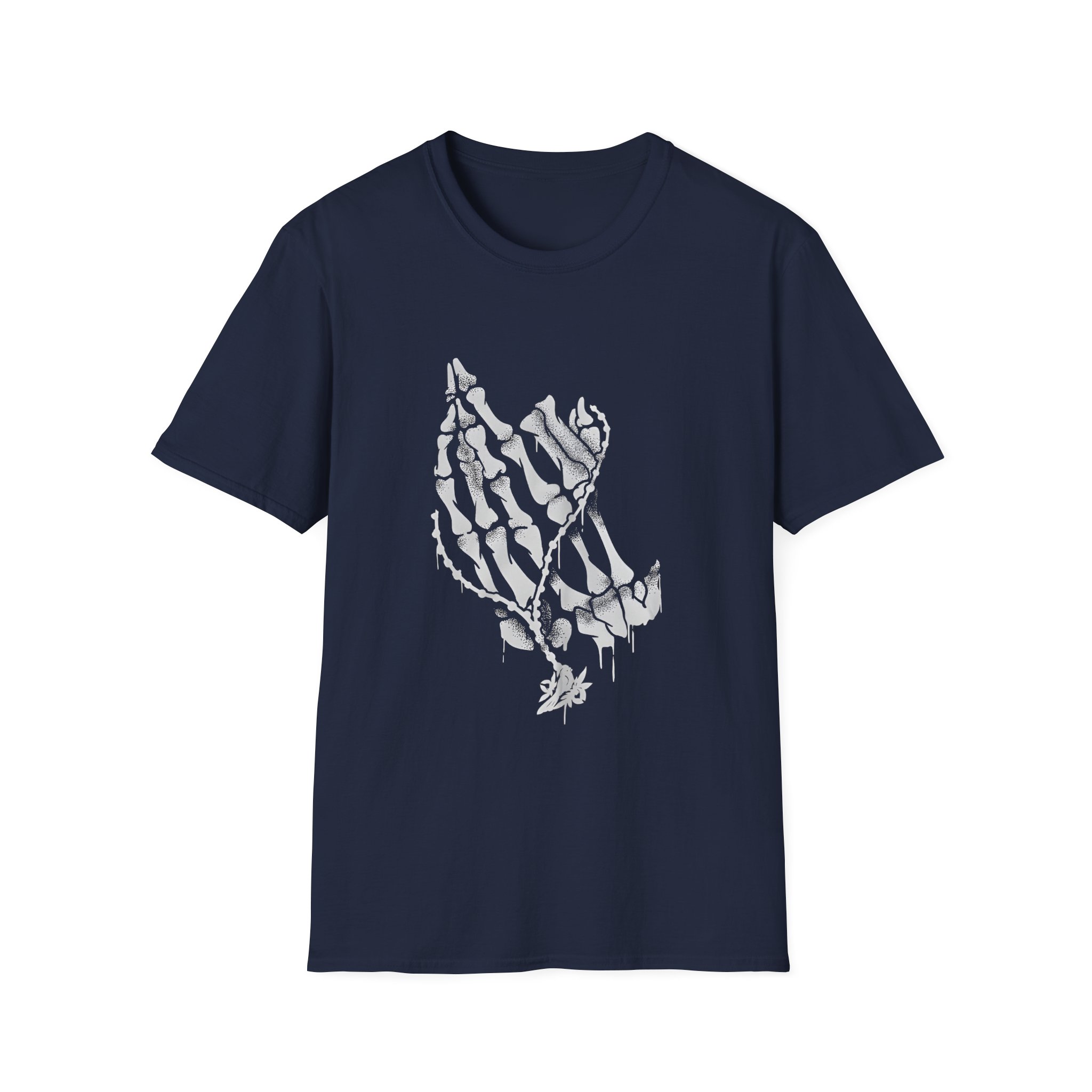Bayside Praying Hands Unisex Softstyle T-Shirt