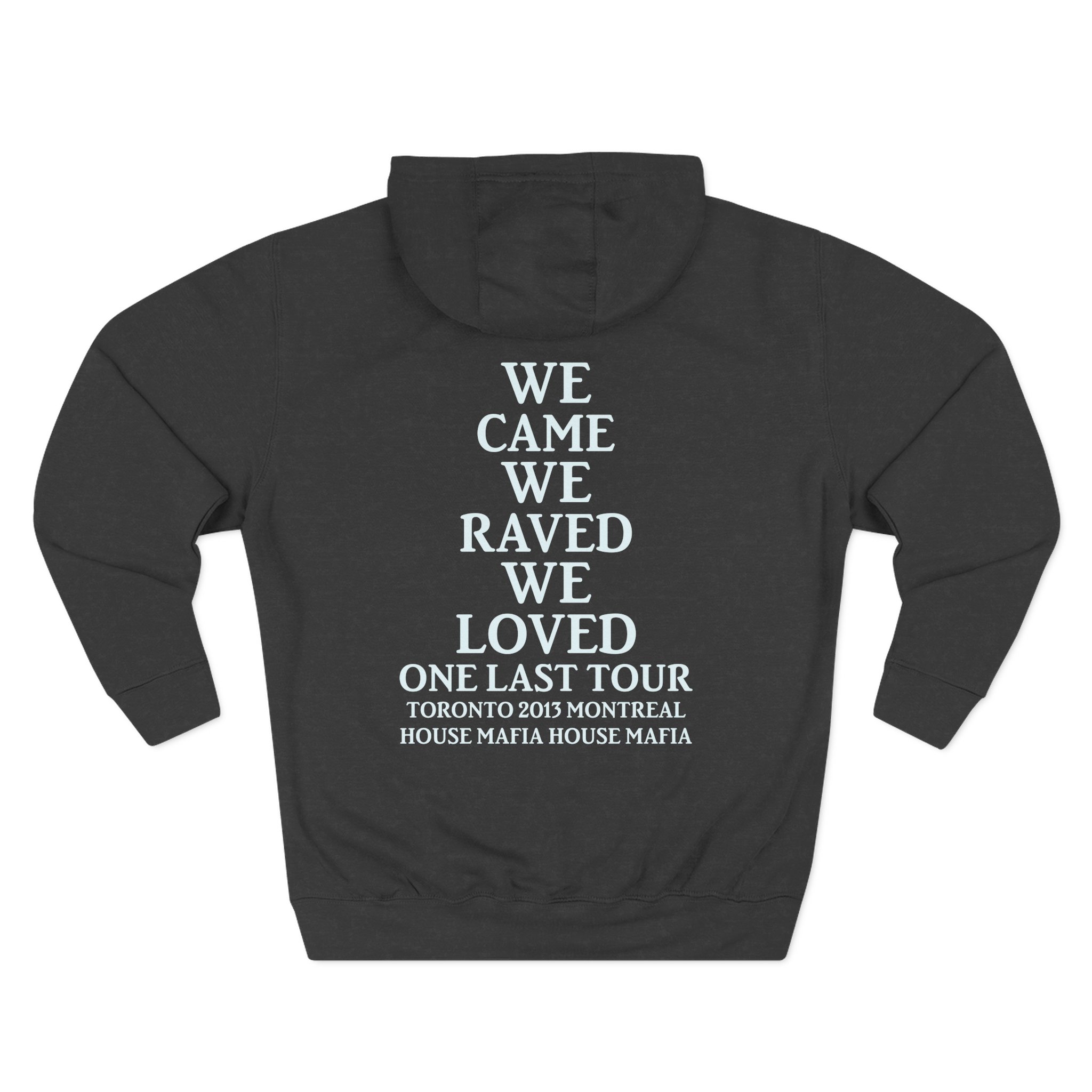 Swedish House Mafia One Last Tour Three-Panel Fleece Hoodie