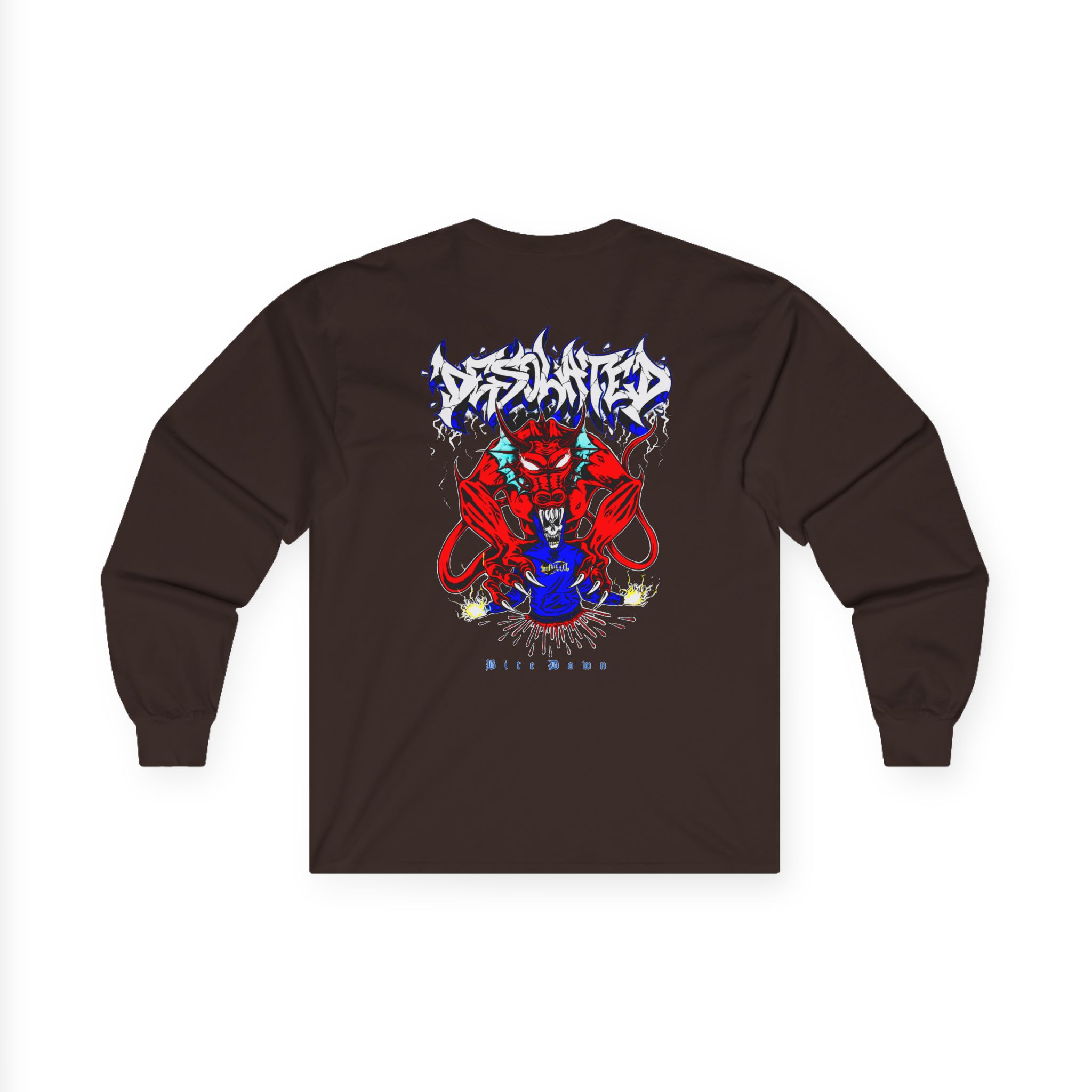Desolated Devil Unisex Ultra Cotton Long Sleeve Tee