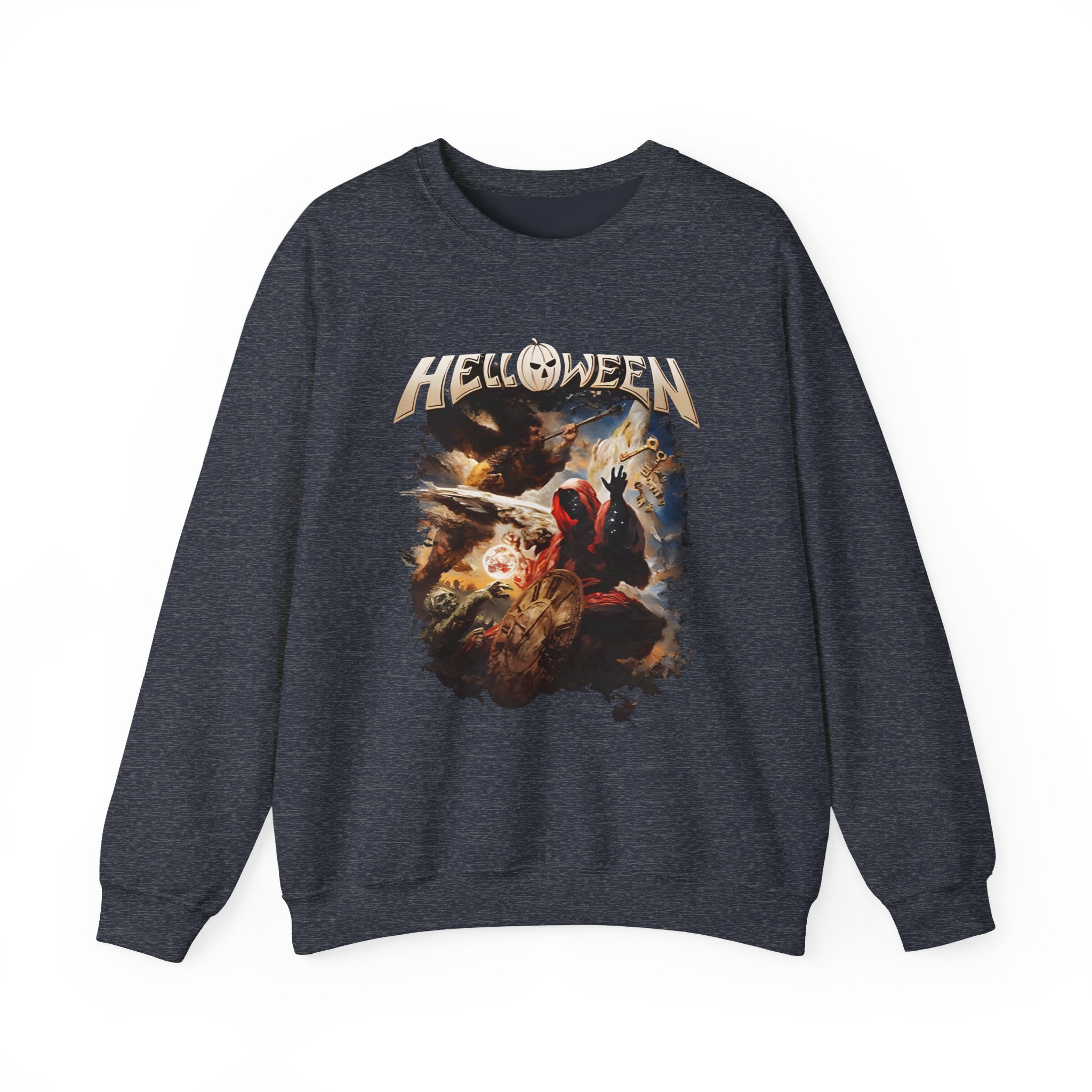 Helloween United Forces World Tour Unisex Heavy Blendâ„¢ Crewneck Sweatshirt