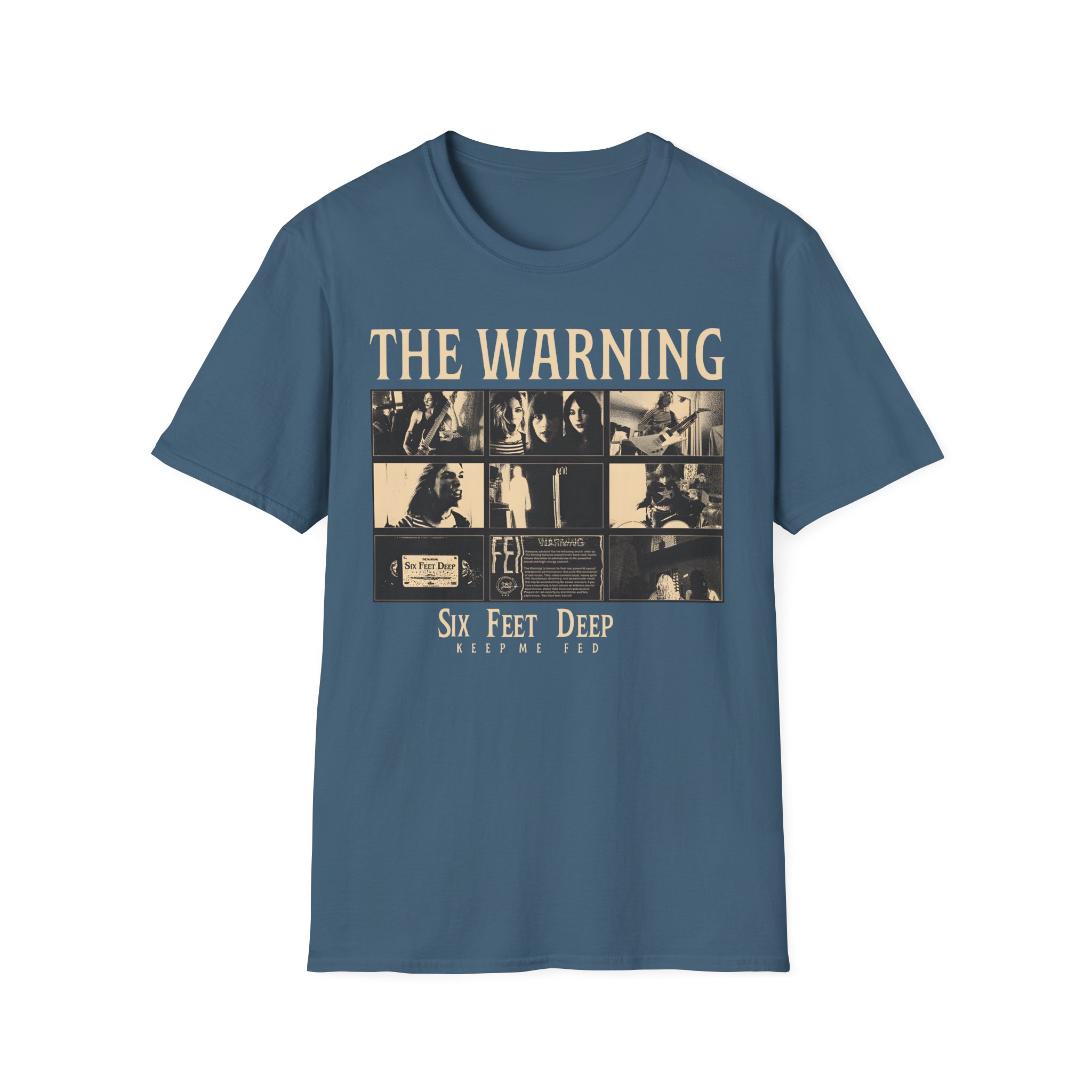 The Warning Six Feet Deep Unisex Softstyle T-Shirt