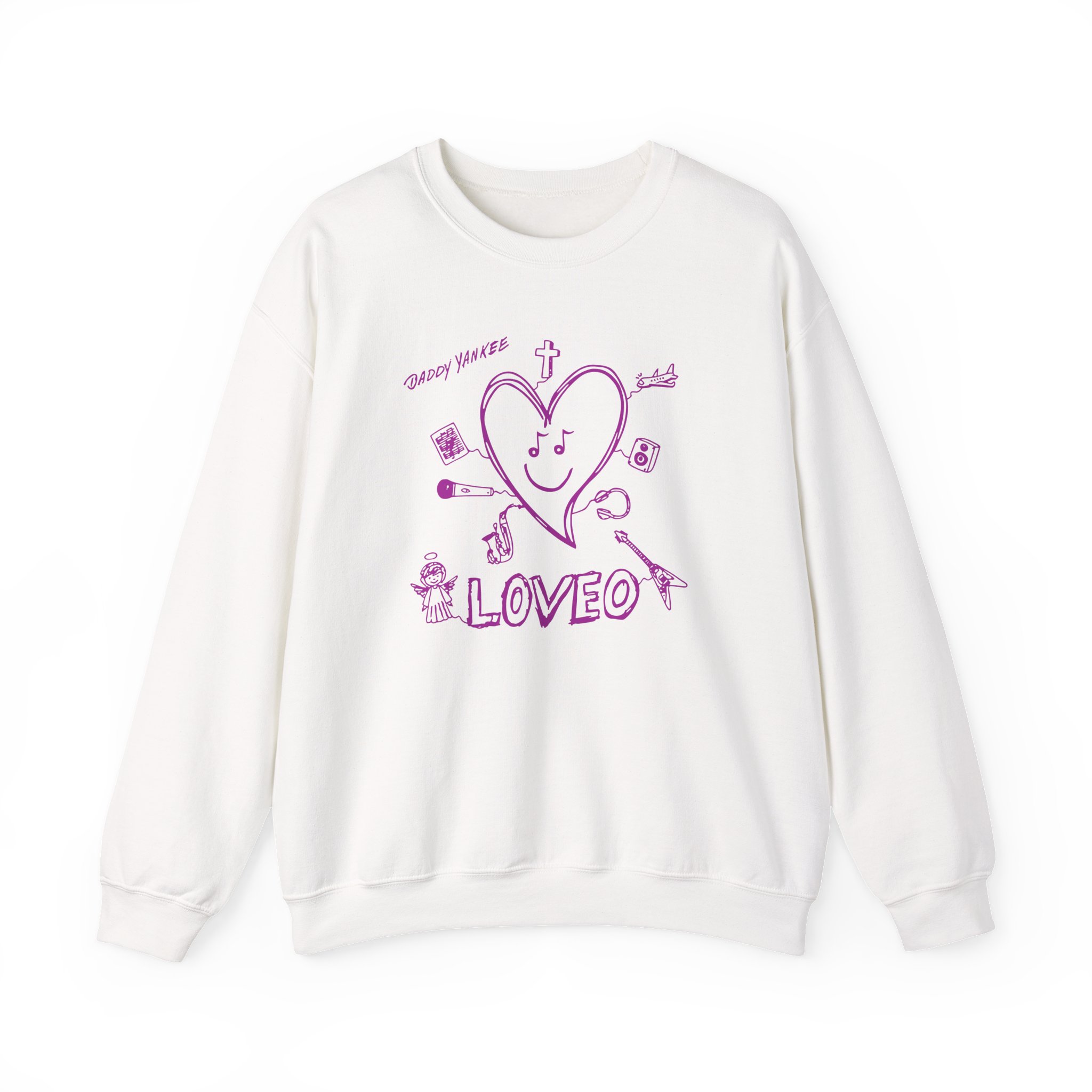 Daddy Yankee Loveo Cover Unisex Heavy Blendâ„¢ Crewneck Sweatshirt