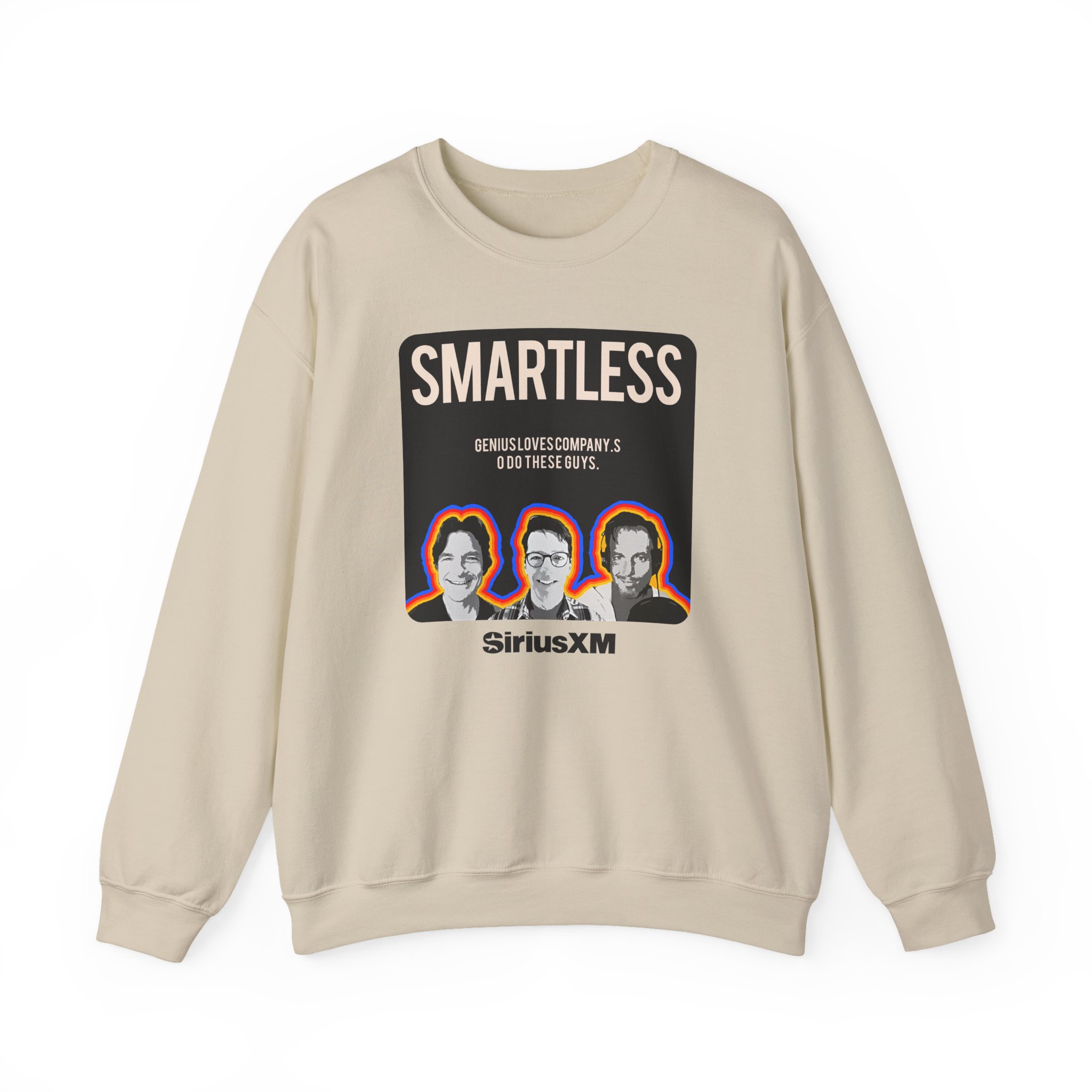 Smartless Genius Loves Company Logo Unisex Heavy Blendâ„¢ Crewneck Sweatshirt