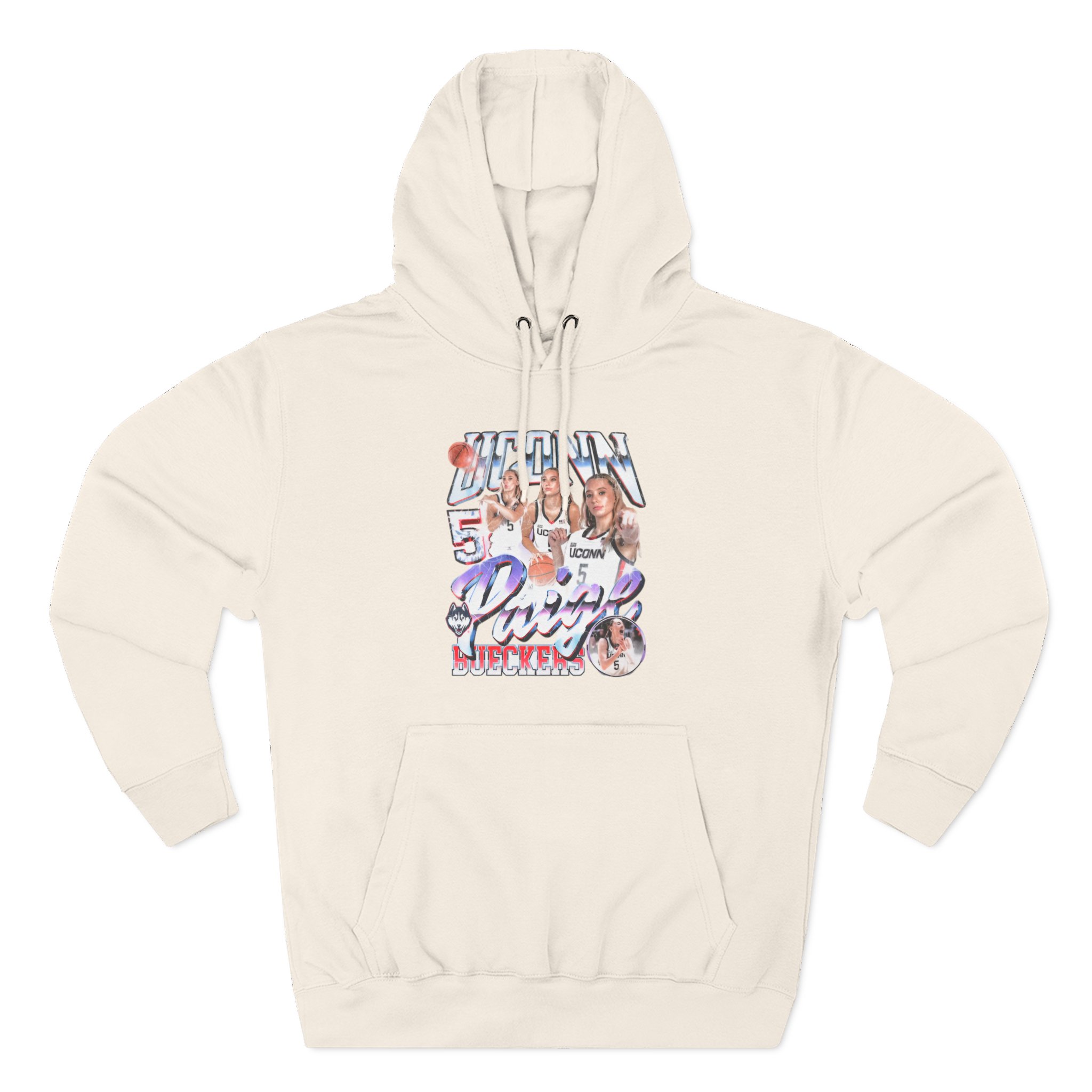 Paige Bueckers 90s Three-Panel Fleece Hoodie