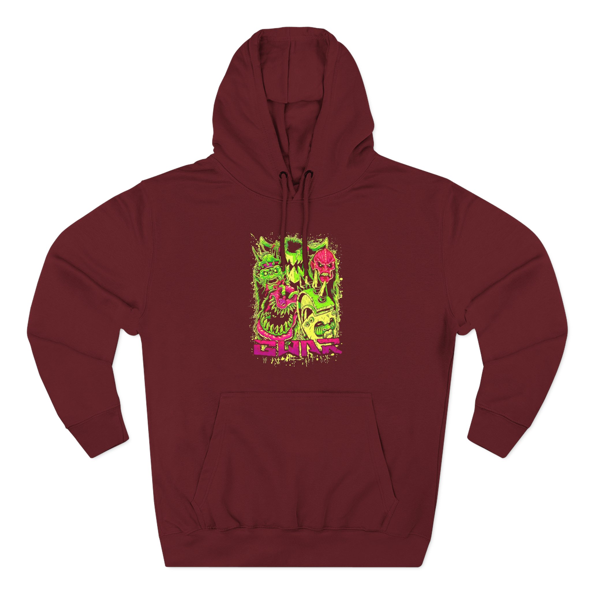 Gwar Must Die Three-Panel Fleece Hoodie