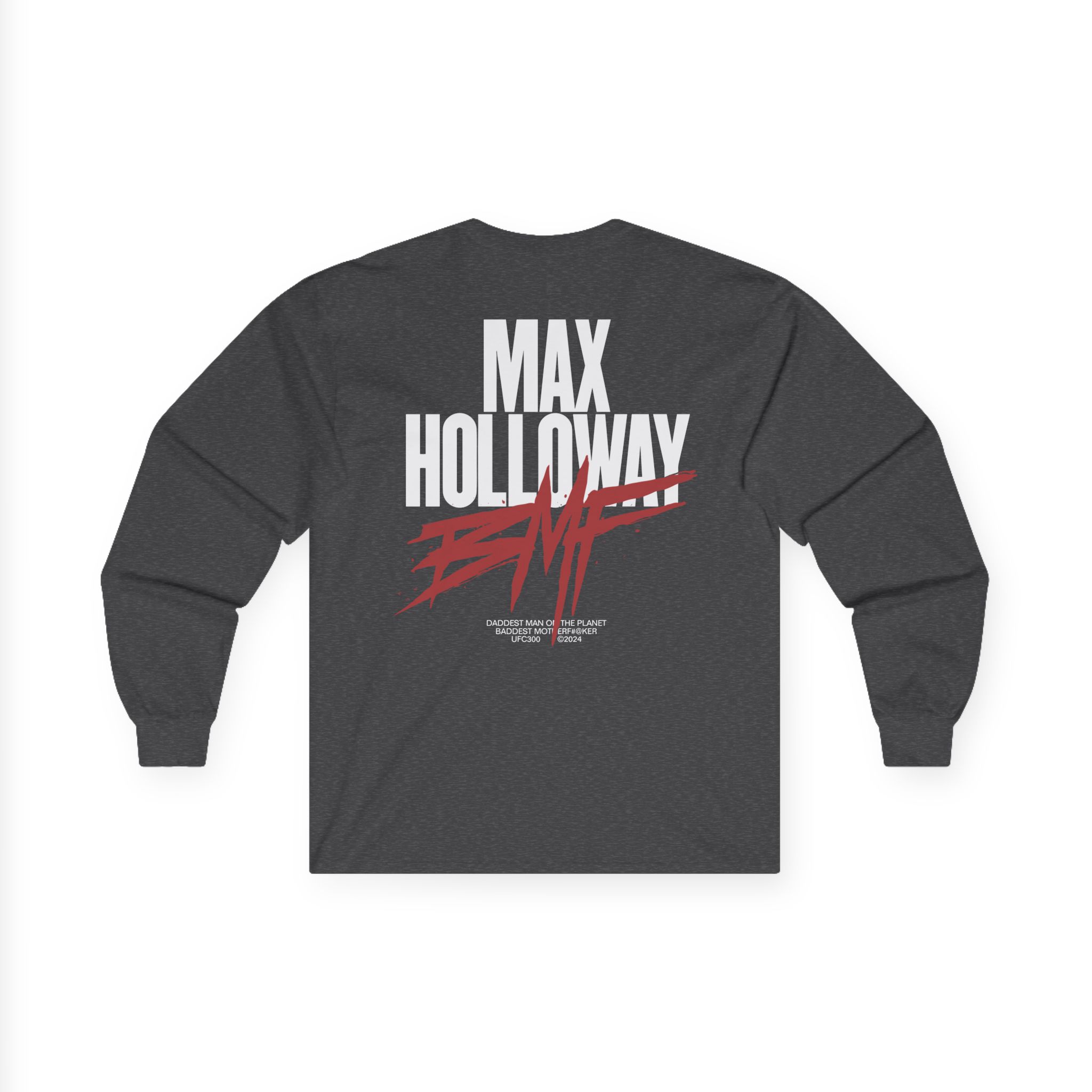 Max Holloway Dmp/bmf Cypress Unisex Ultra Cotton Long Sleeve Tee