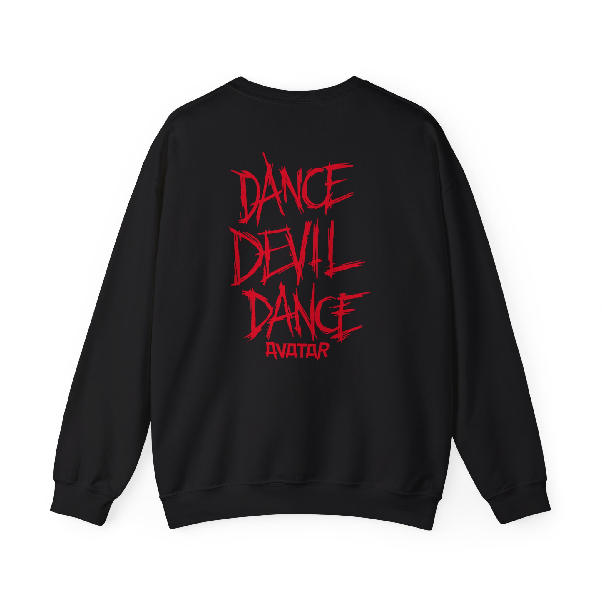 Avatar Band Dance Devil Dance Emblem Baseball Unisex Heavy Blendâ„¢ Crewneck Sweatshirt