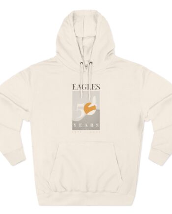The Eagles 50 Years Sunrise Three-Panel Fleece Hoodie