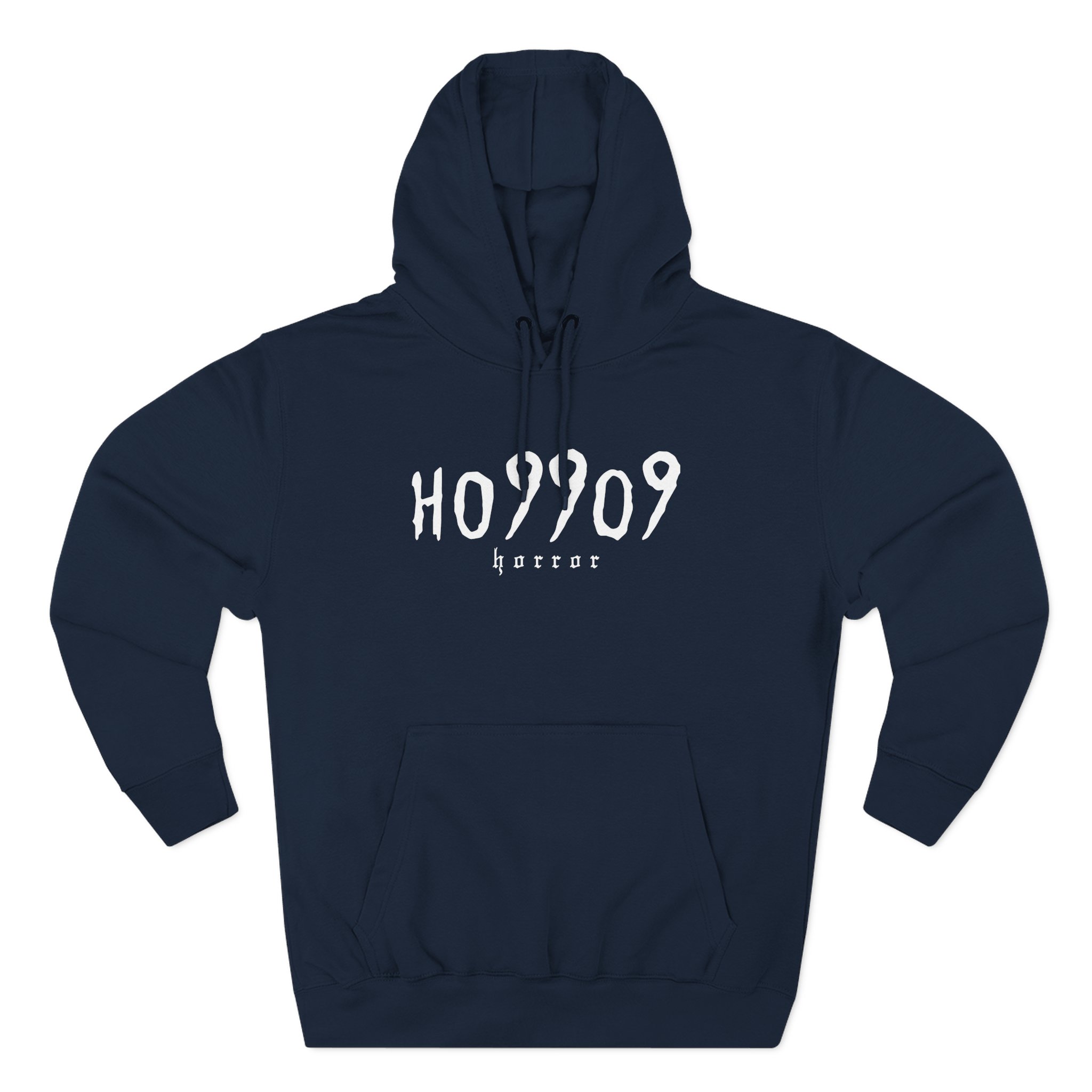 Ho99o9 Logo Three-Panel Fleece Hoodie