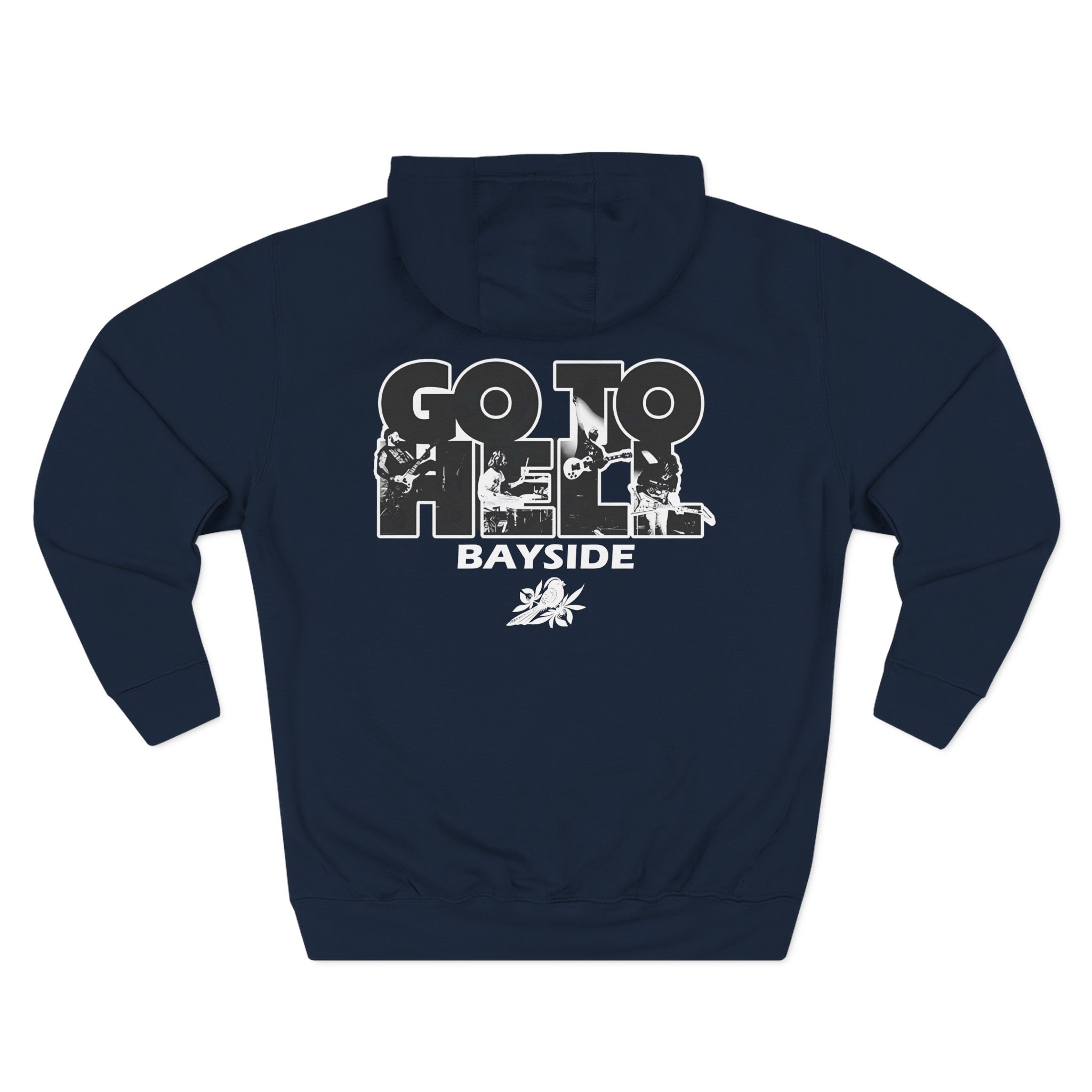 Bayside Go to Hell Photo Three-Panel Fleece Hoodie