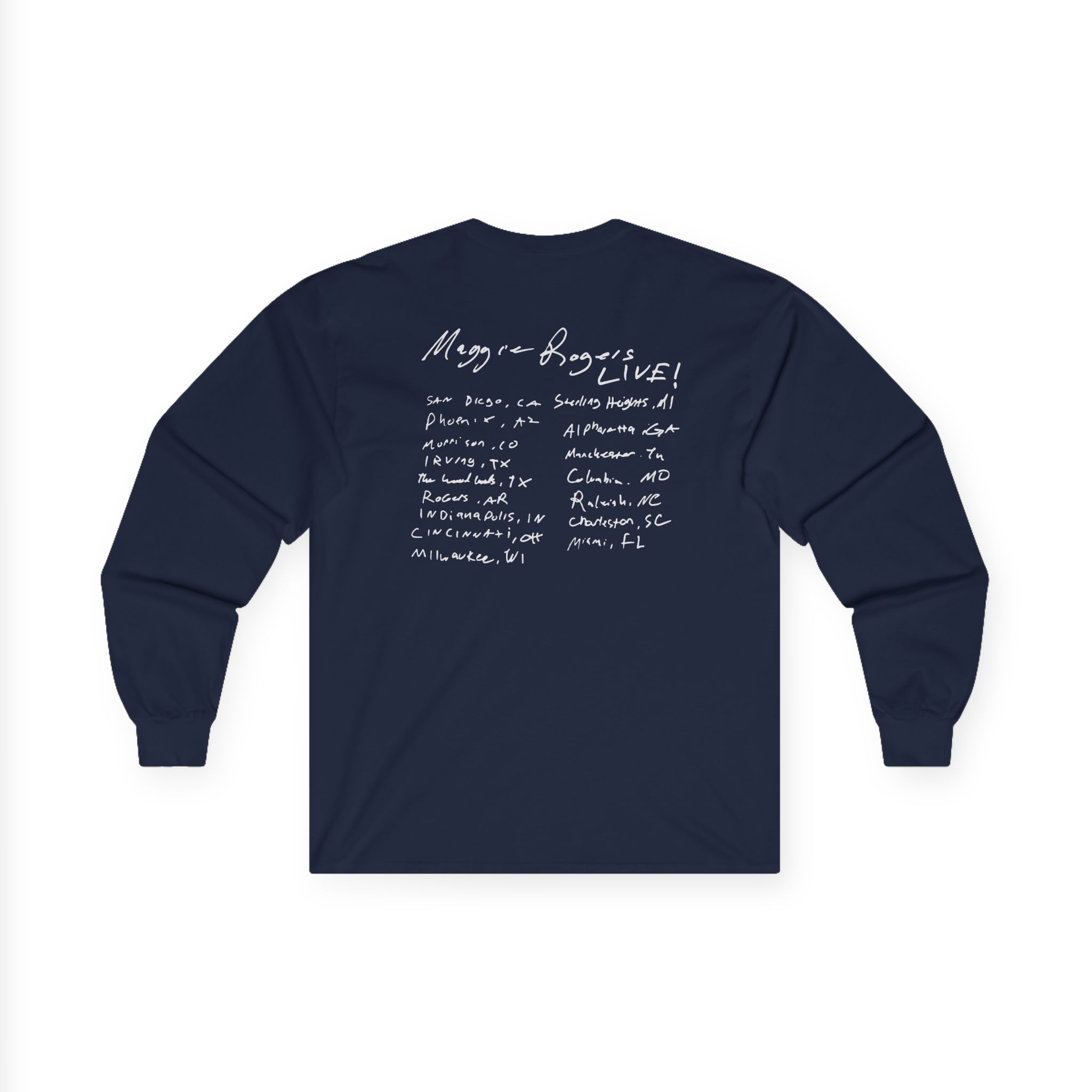 Maggie Rogers The Don't Forget Me Unisex Ultra Cotton Long Sleeve Tee