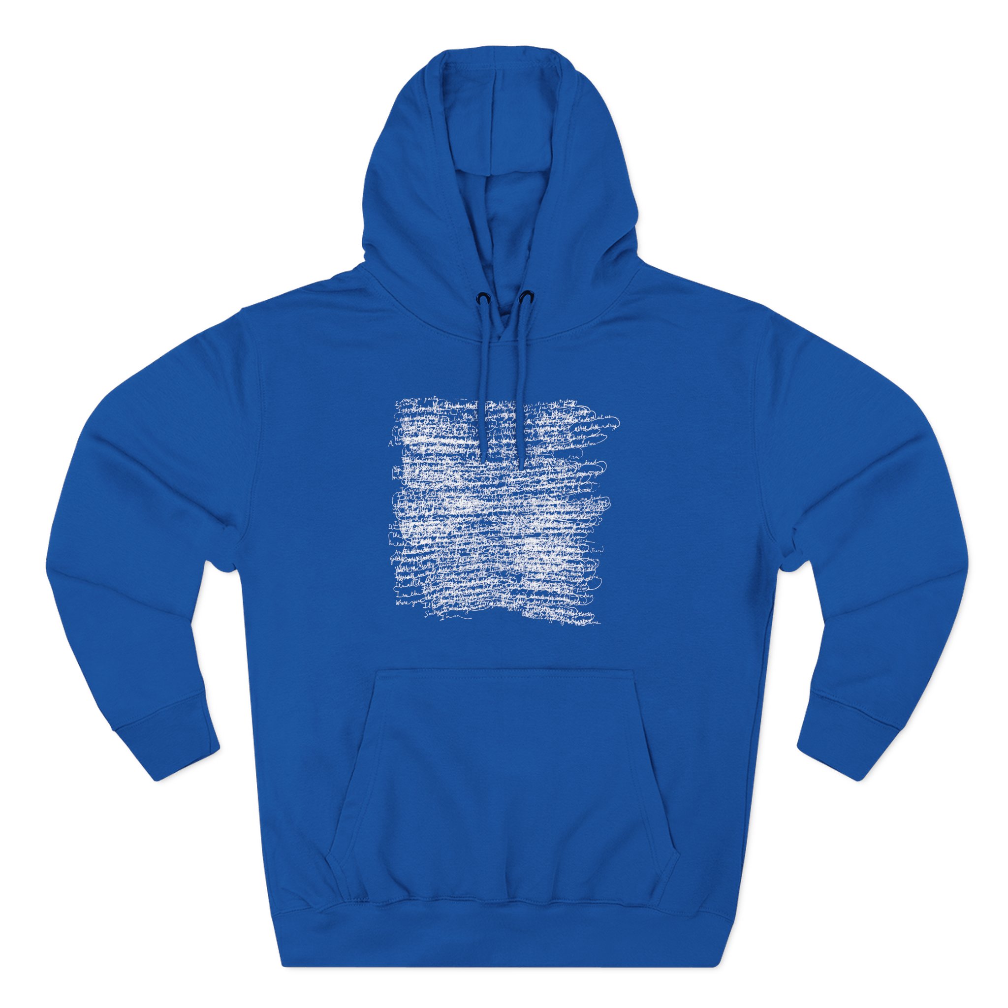 Tom Odell Scribble Three-Panel Fleece Hoodie