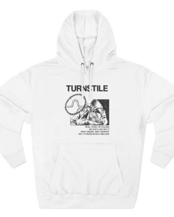 Turnstile Three-Panel Fleece Hoodie