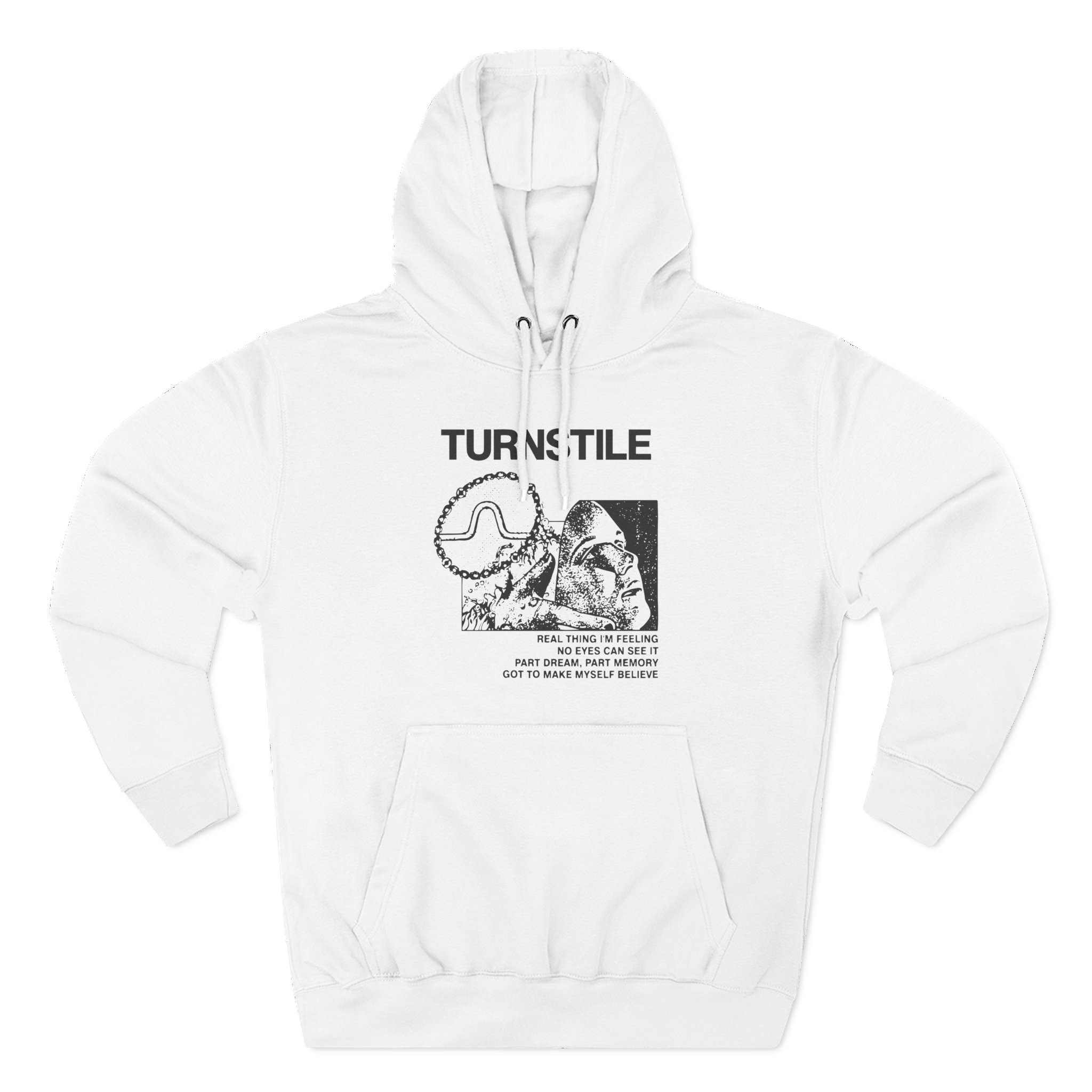 Turnstile Three-Panel Fleece Hoodie