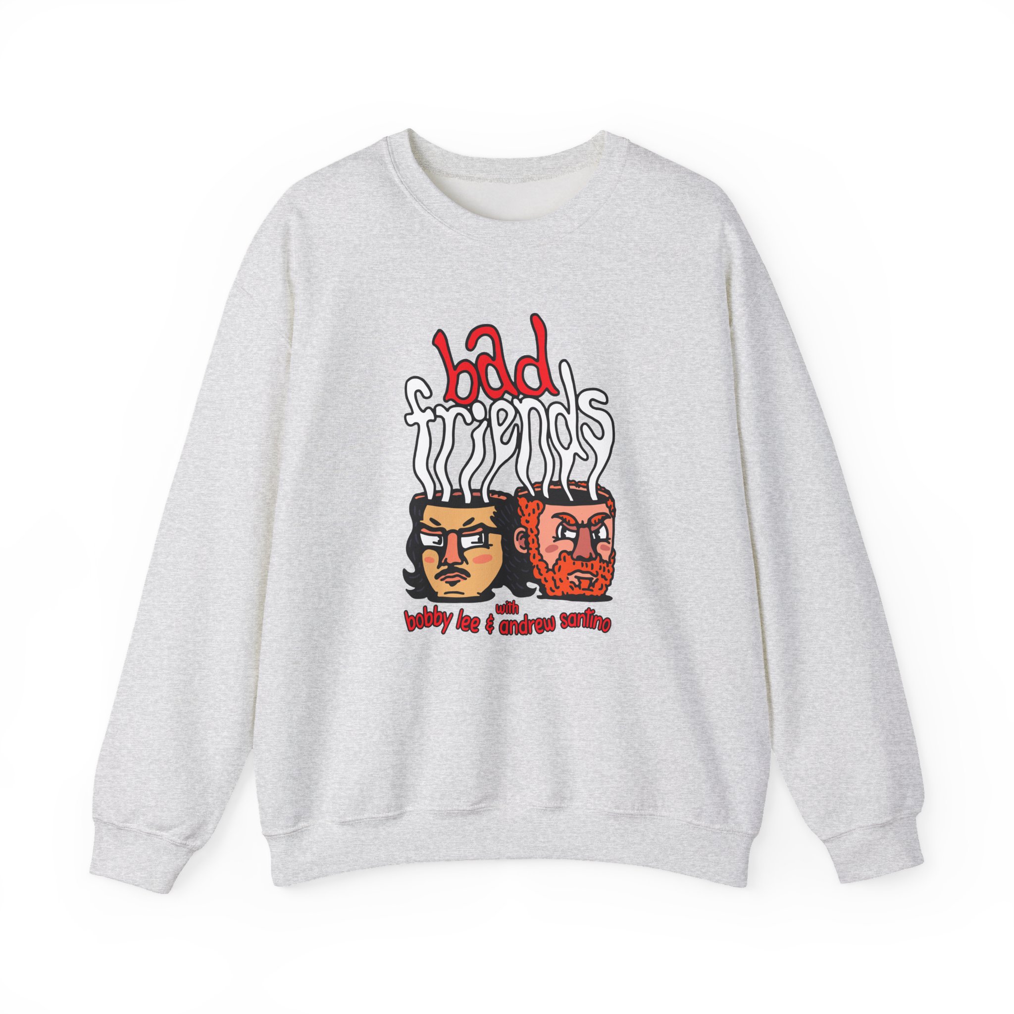 Bad Friends Mugheads Unisex Heavy Blendâ„¢ Crewneck Sweatshirt