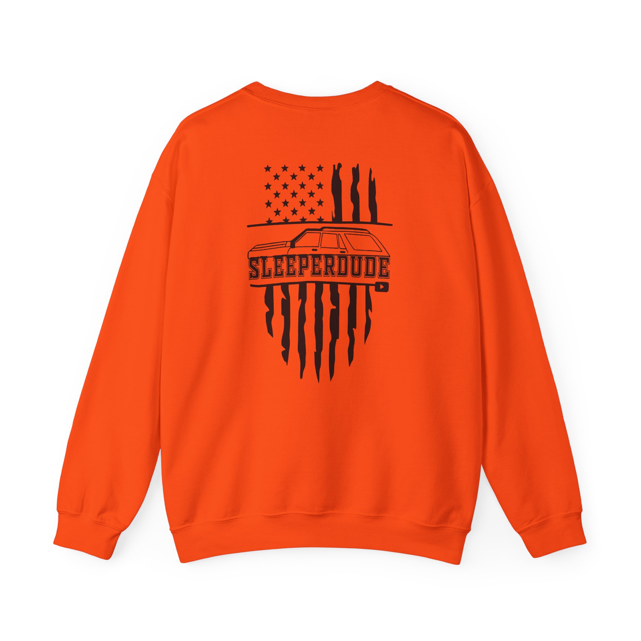 Sleeperdude Military Wagon Unisex Heavy Blendâ„¢ Crewneck Sweatshirt