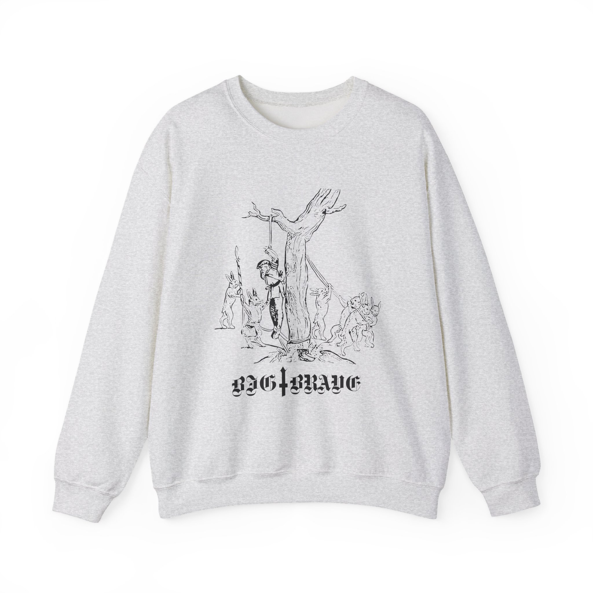 Big Brave Unisex Heavy Blendâ„¢ Crewneck Sweatshirt