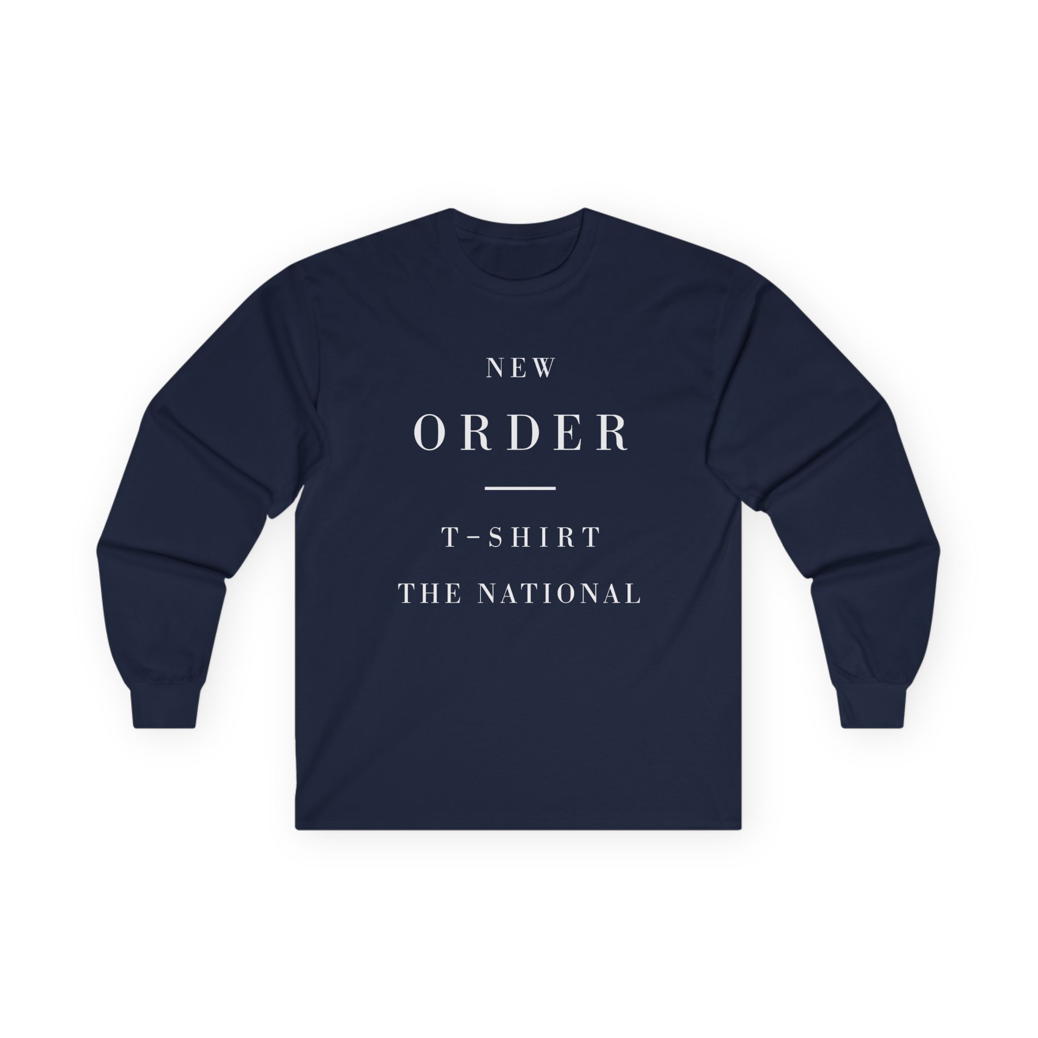 The National New Order Unisex Ultra Cotton Long Sleeve Tee