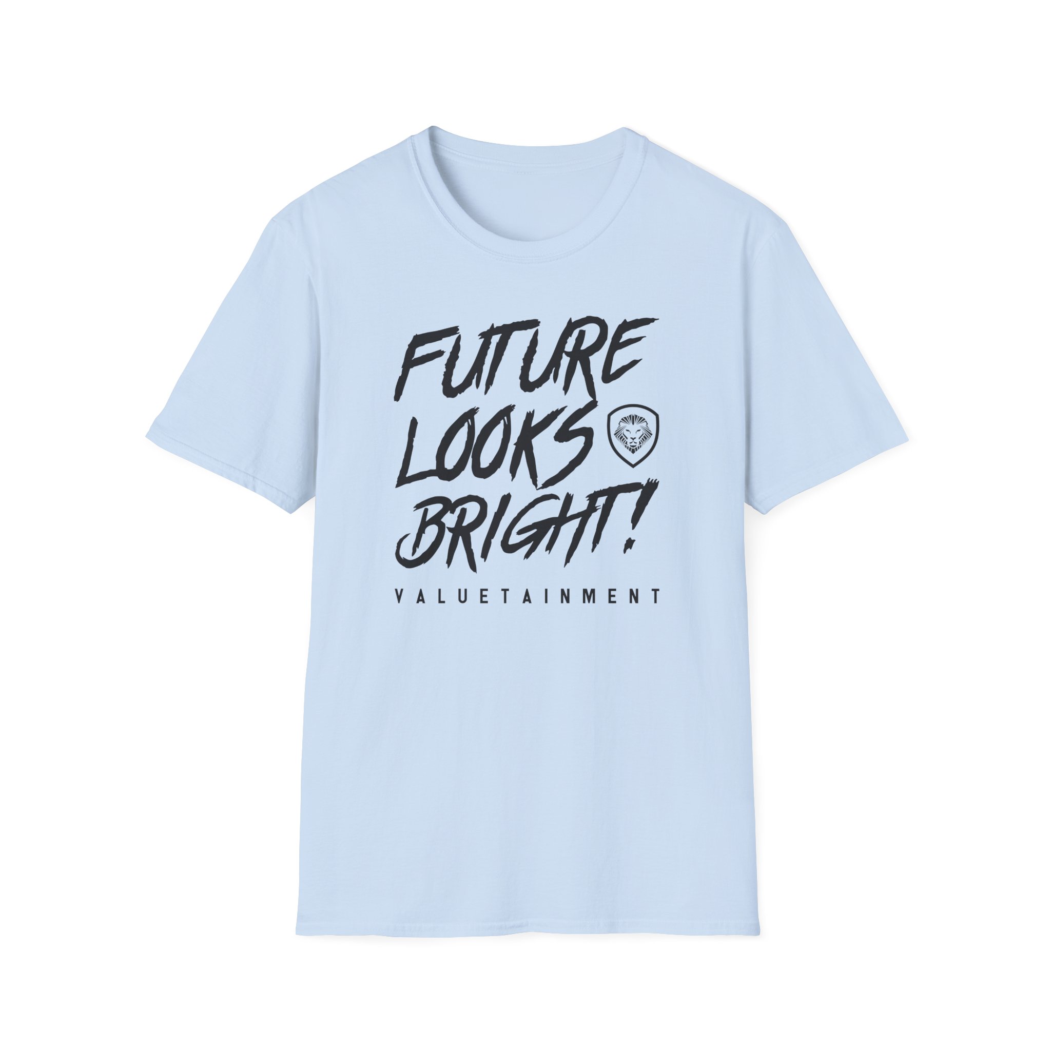 Valuetainment Future Looks Bright Unisex Softstyle T-Shirt