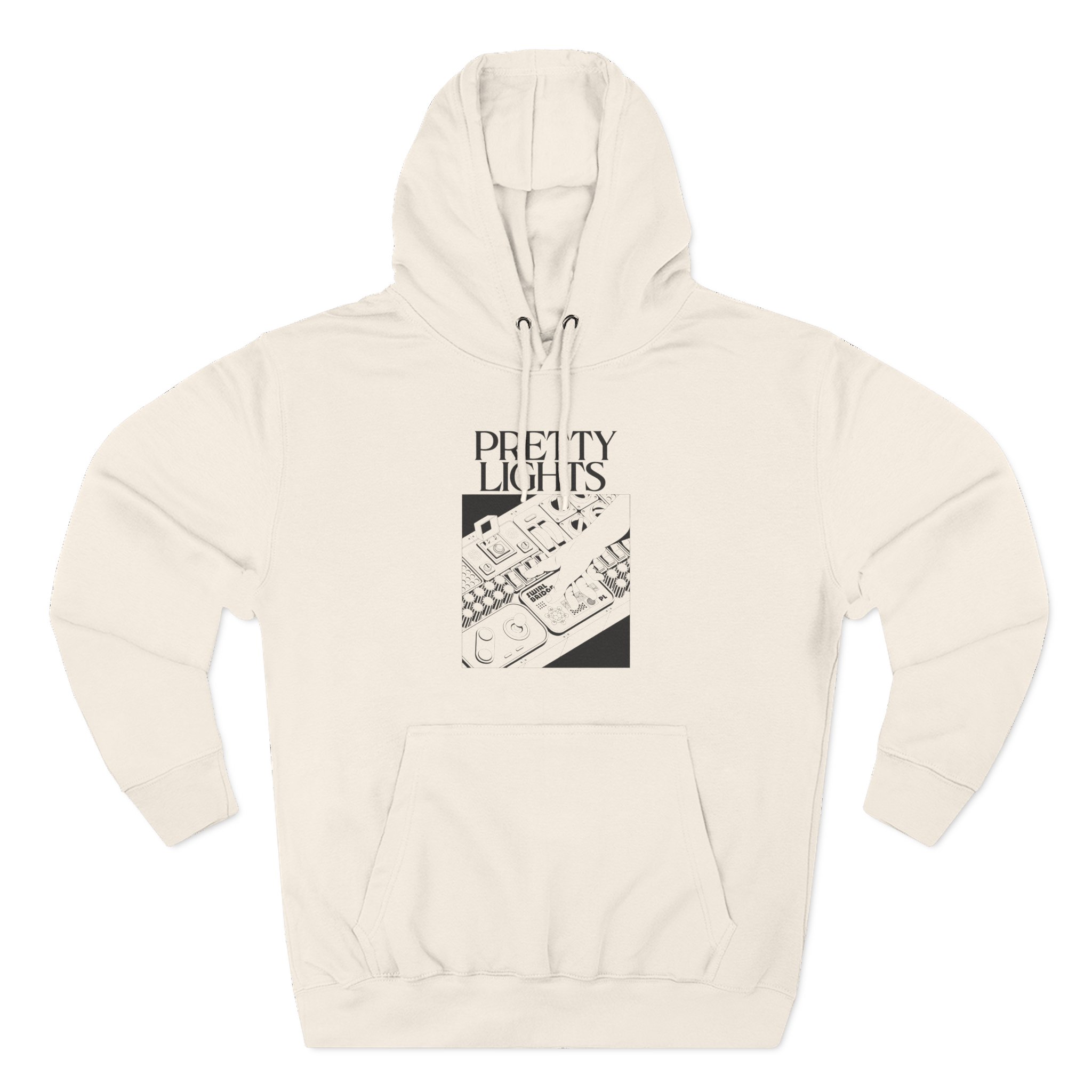Pretty Lights Control Three-Panel Fleece Hoodie