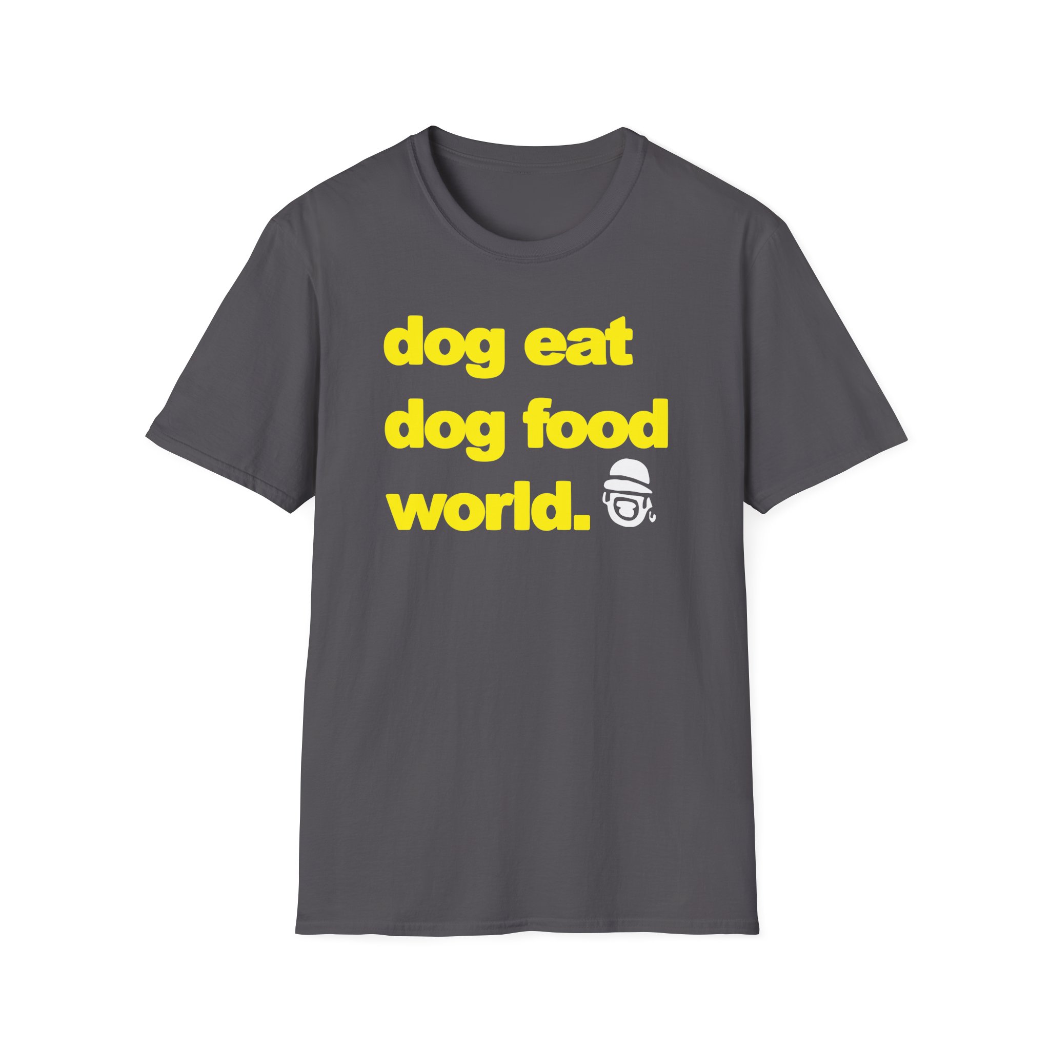 Dog Eat Dog Food World Unisex Softstyle T-Shirt