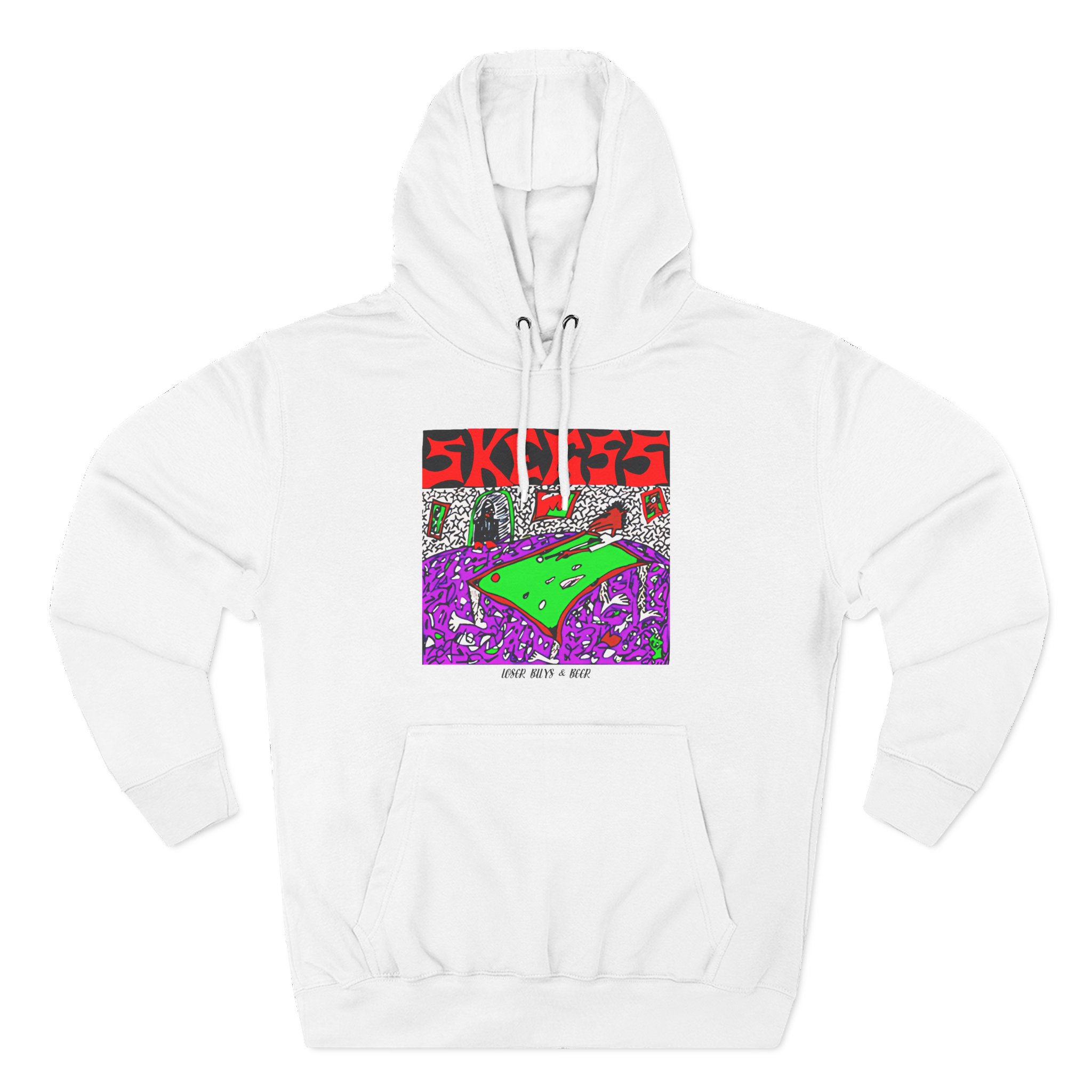 Skegss Pool Three-Panel Fleece Hoodie
