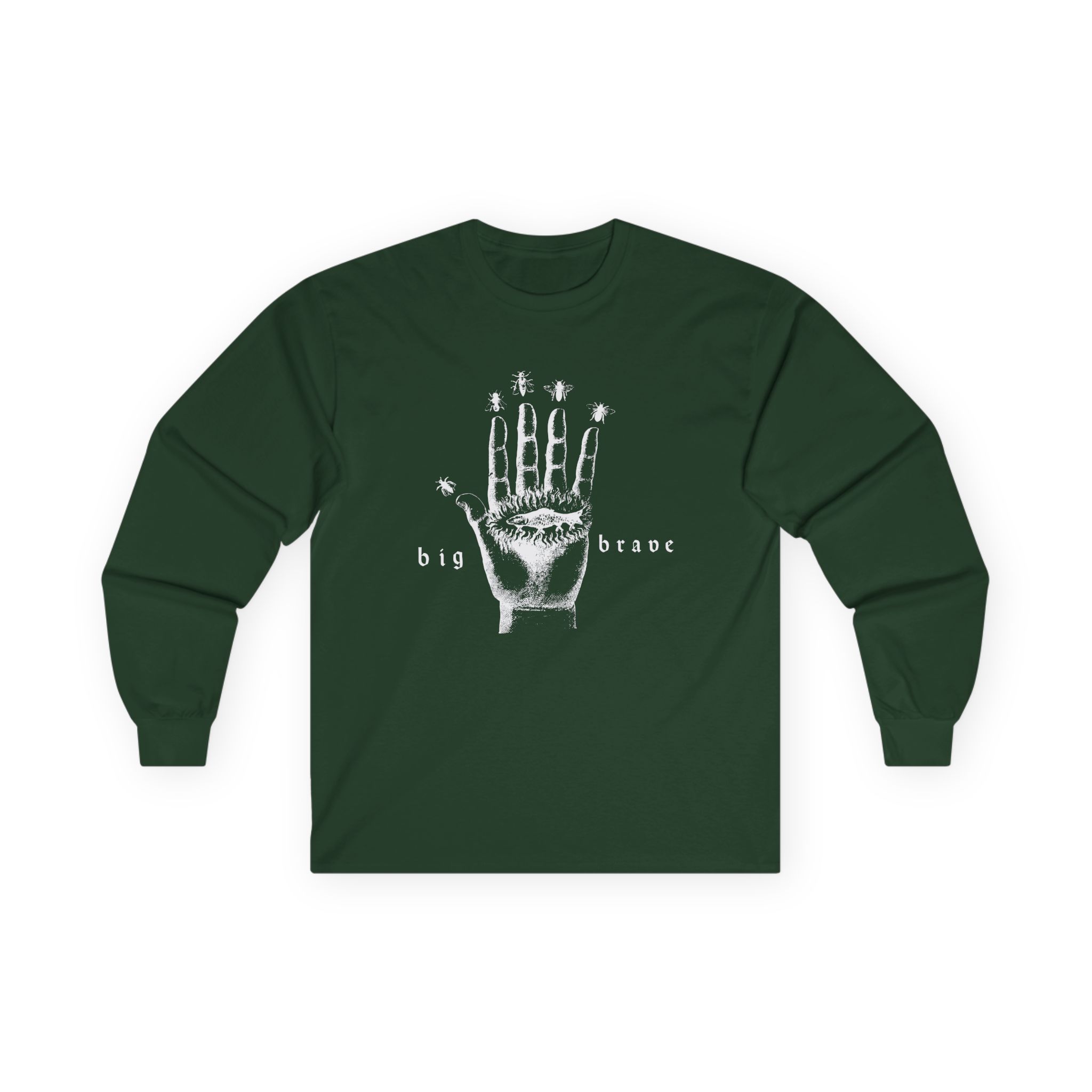 Big Brave Hand Unisex Ultra Cotton Long Sleeve Tee