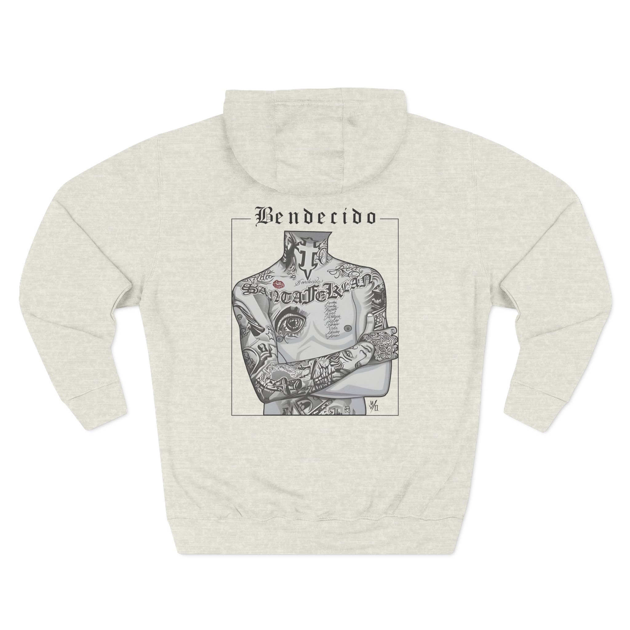 Santa Fe Klan Three-Panel Fleece Hoodie