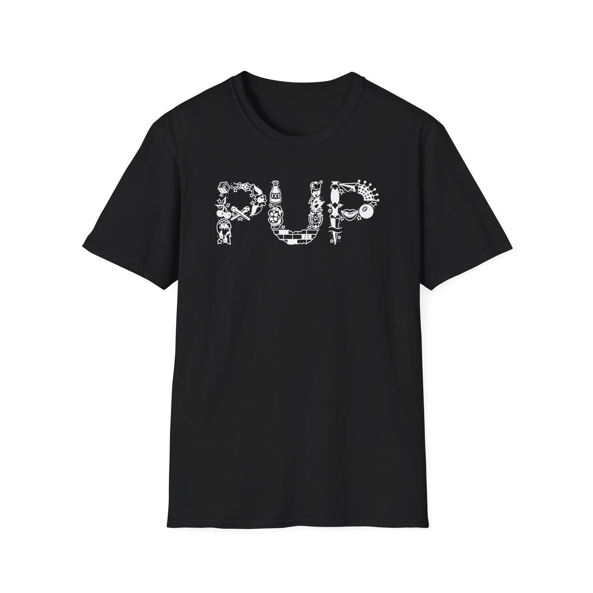 Pup Flash Logo Unisex Softstyle T-Shirt