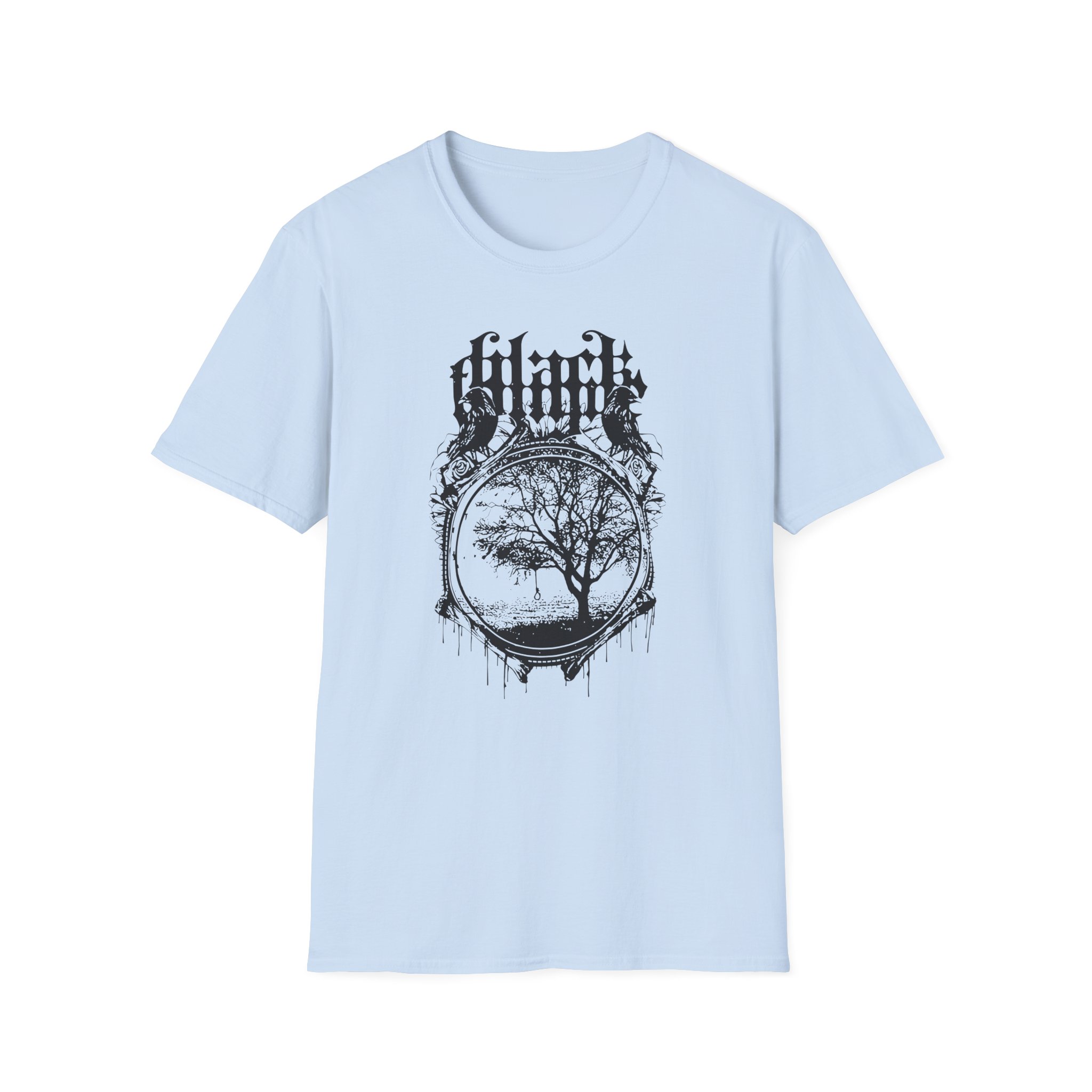 Black Tongue Murder Of Crows Unisex Softstyle T-Shirt