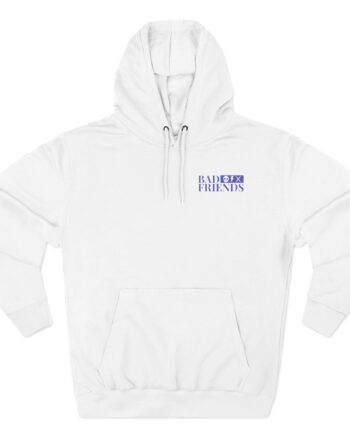 Bad Friends Rudy and Her Knives Lavender Three-Panel Fleece Hoodie