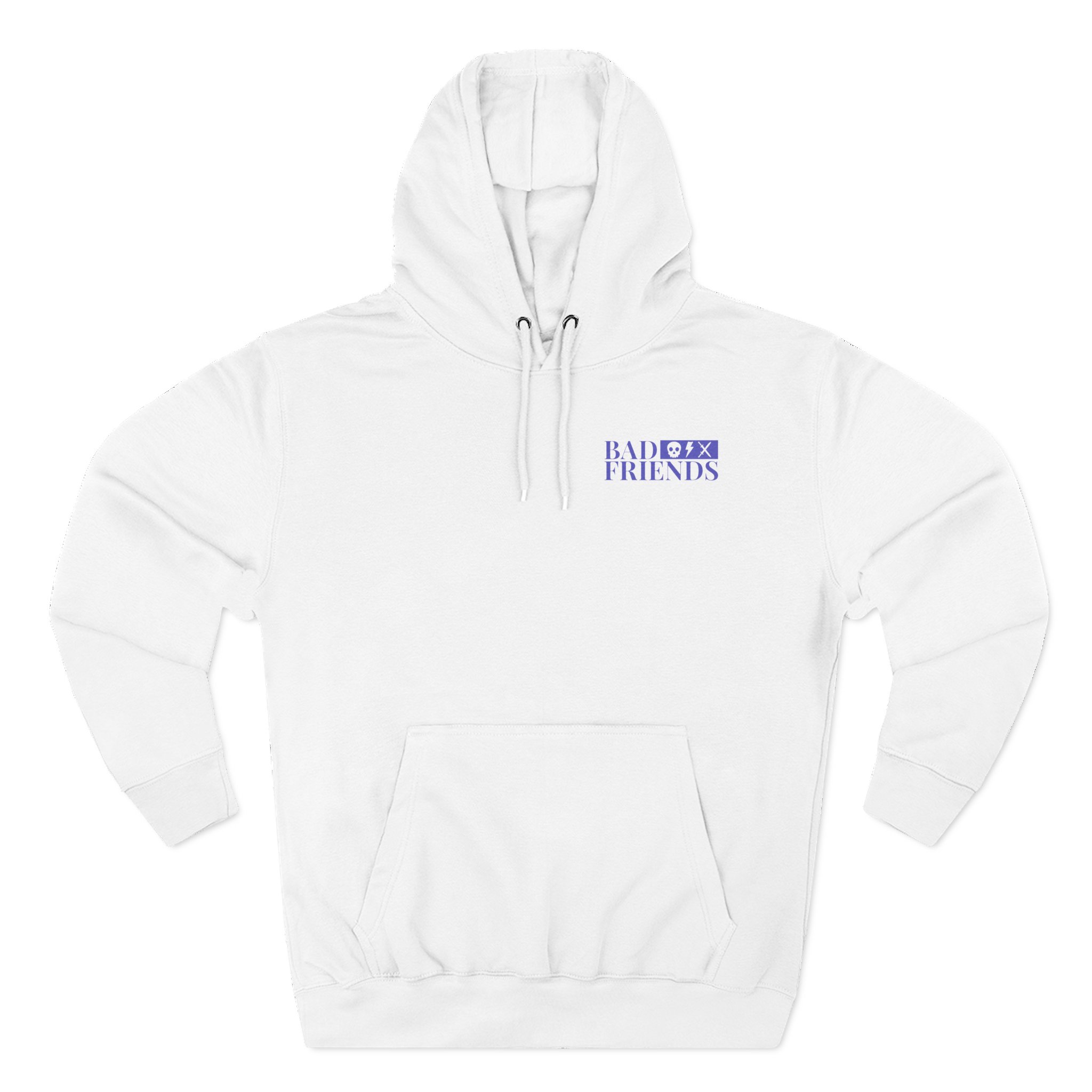 Bad Friends Rudy and Her Knives Lavender Three-Panel Fleece Hoodie