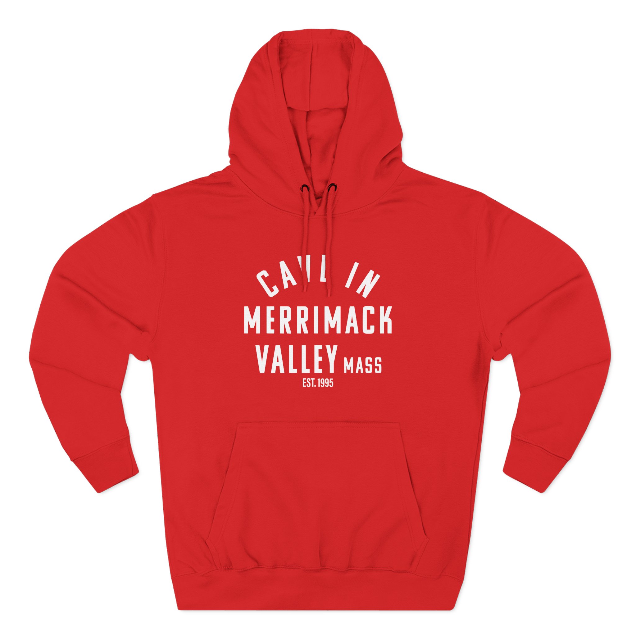 Cave in Merrimack Valley Three-Panel Fleece Hoodie