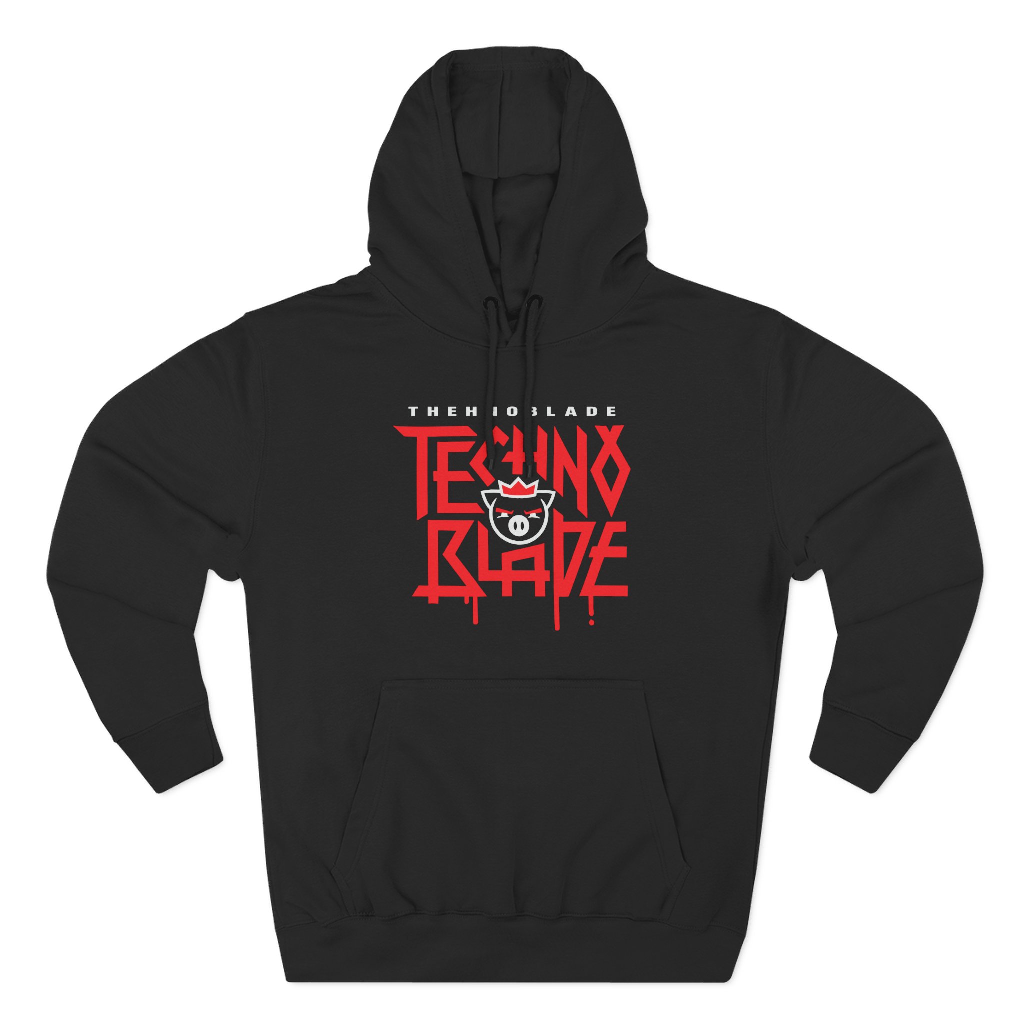 Technoblade Three-Panel Fleece Hoodie