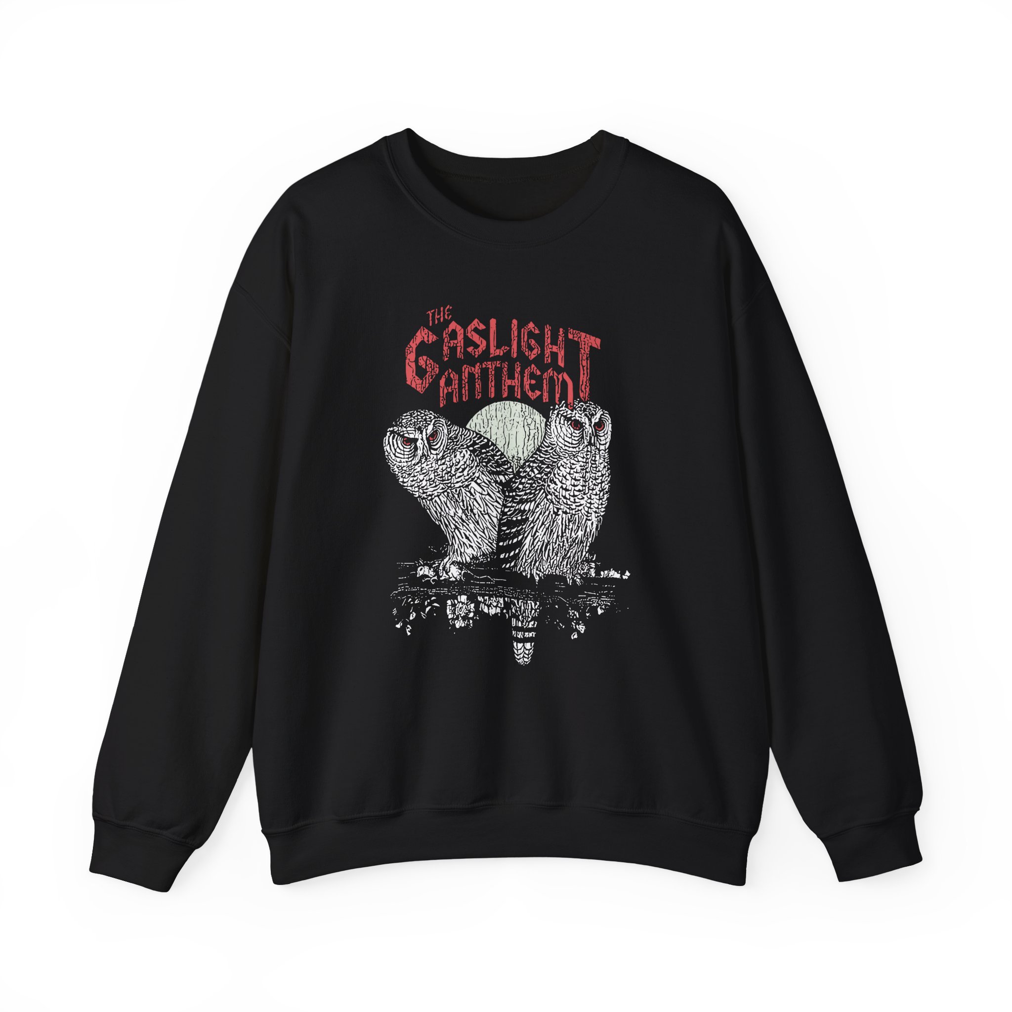 Gaslight Anthem Thrash Owls Unisex Heavy Blendâ„¢ Crewneck Sweatshirt