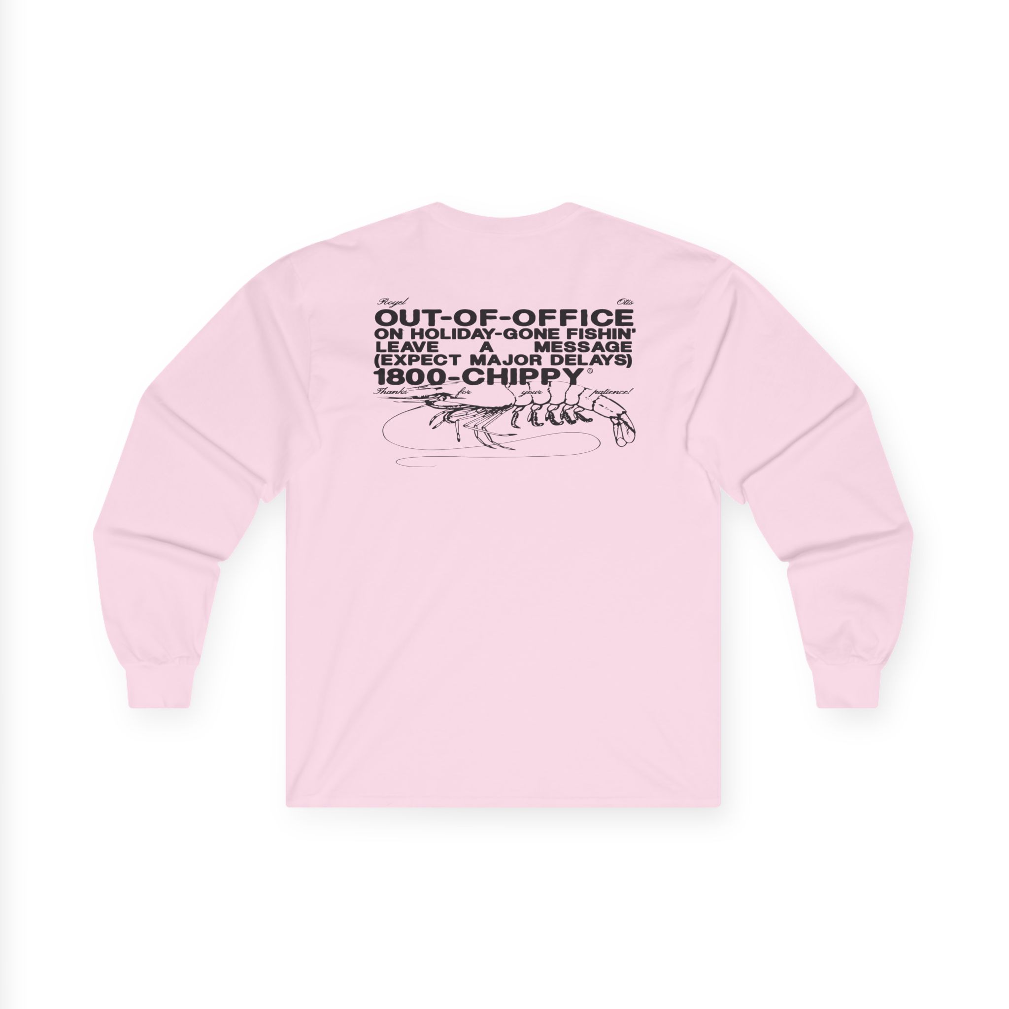 Royel Otis Out of Office Chippy Unisex Ultra Cotton Long Sleeve Tee