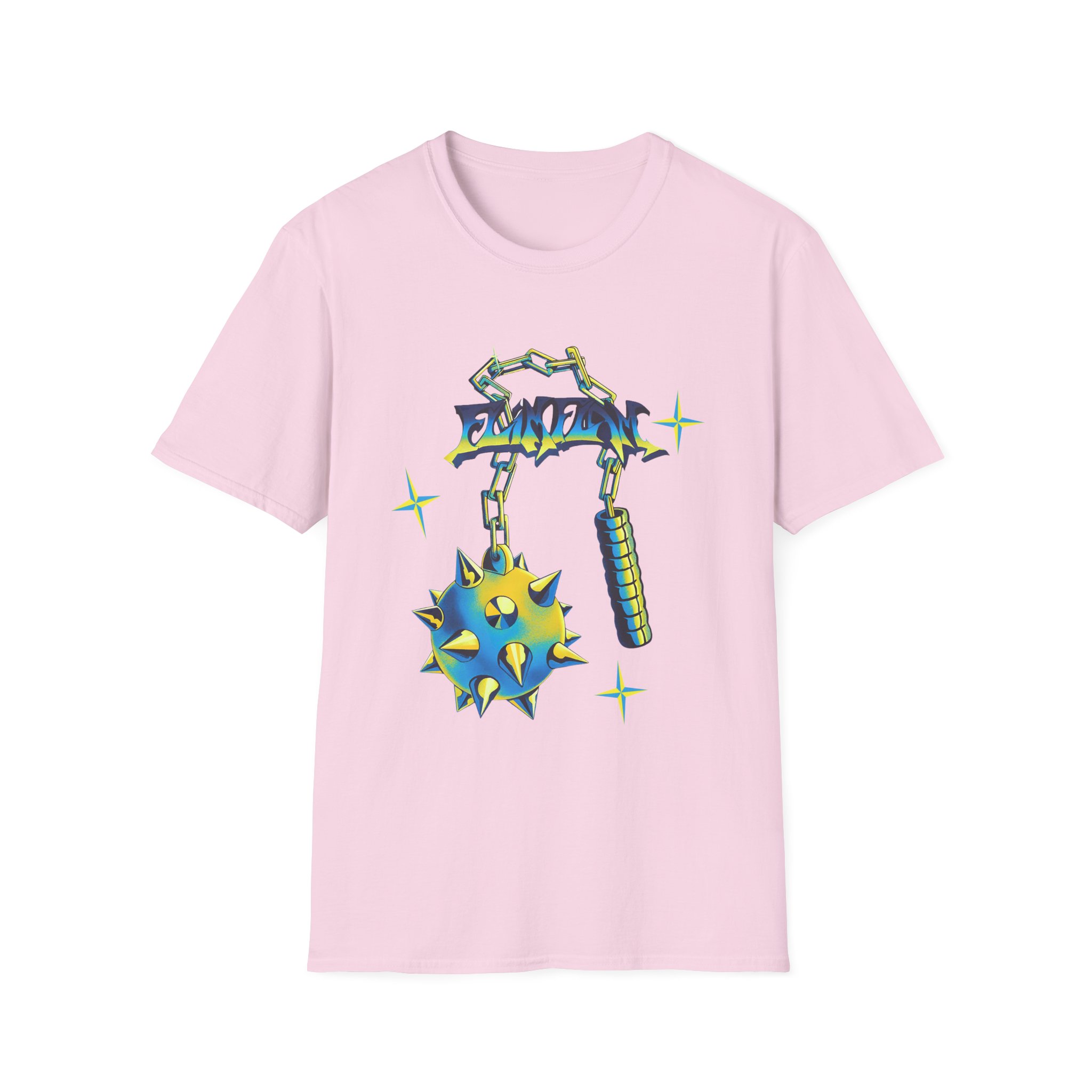 Flamingo Flim Flail Unisex Softstyle T-Shirt