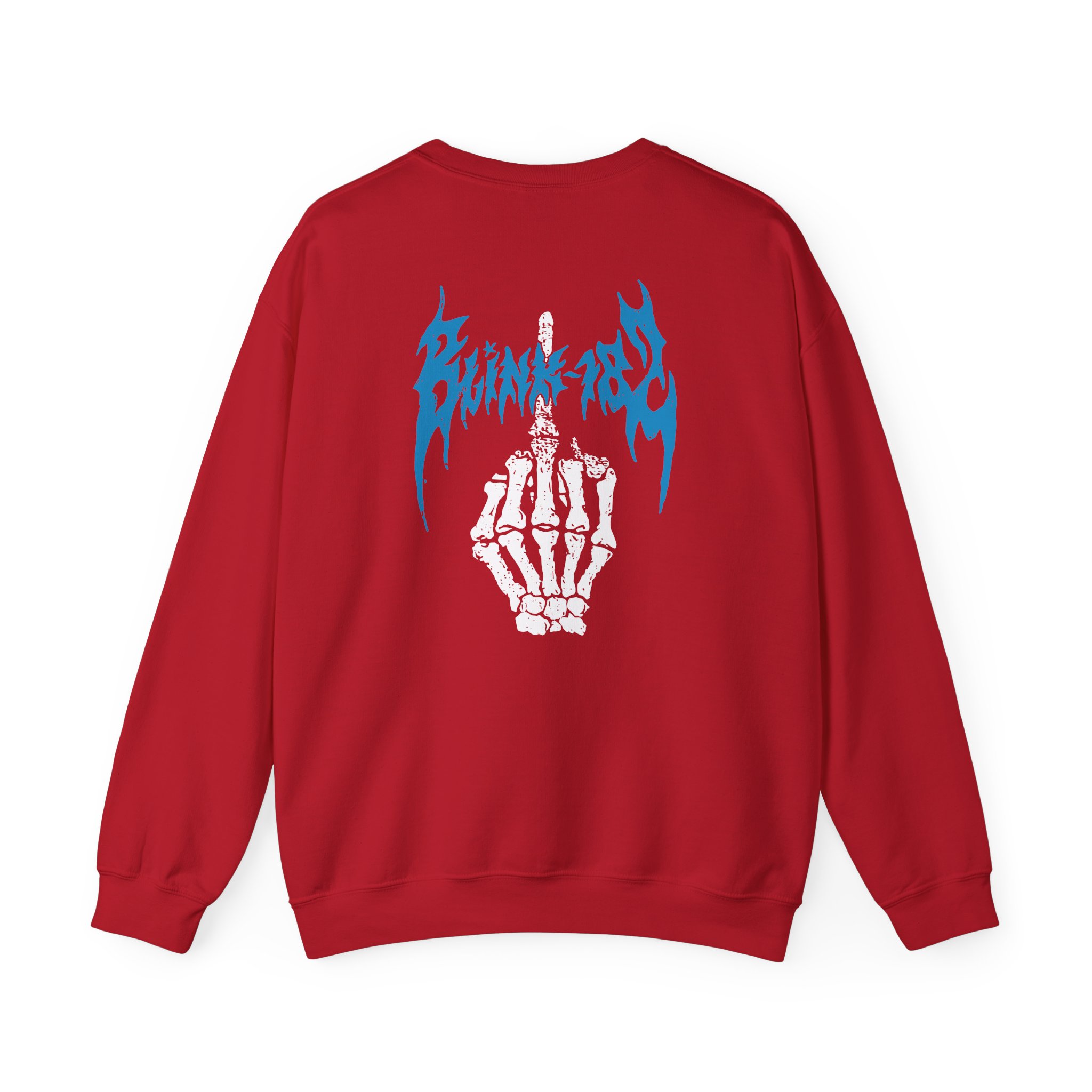 Blink 182 Middle Finger Unisex Heavy Blendâ„¢ Crewneck Sweatshirt