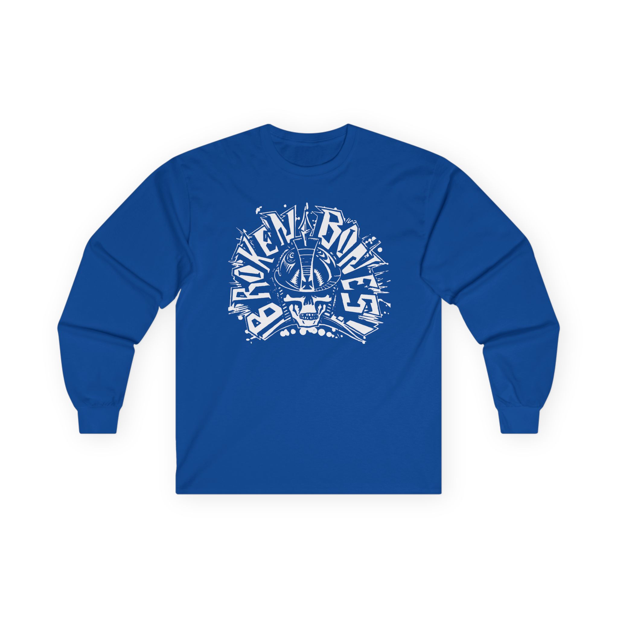 Broken Bones Skull Logo Unisex Ultra Cotton Long Sleeve Tee