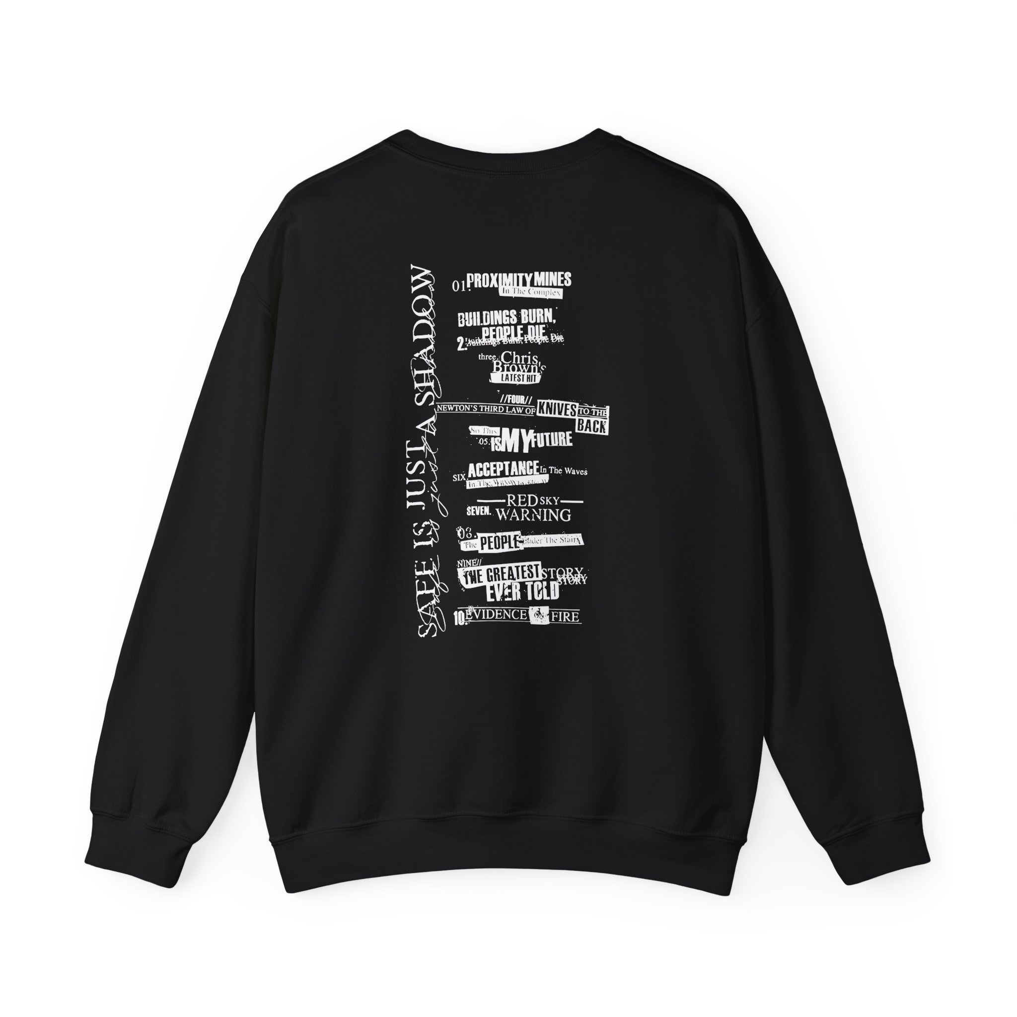 Ice Nine Kills Safe is Just a Shadow Unisex Heavy Blendâ„¢ Crewneck Sweatshirt