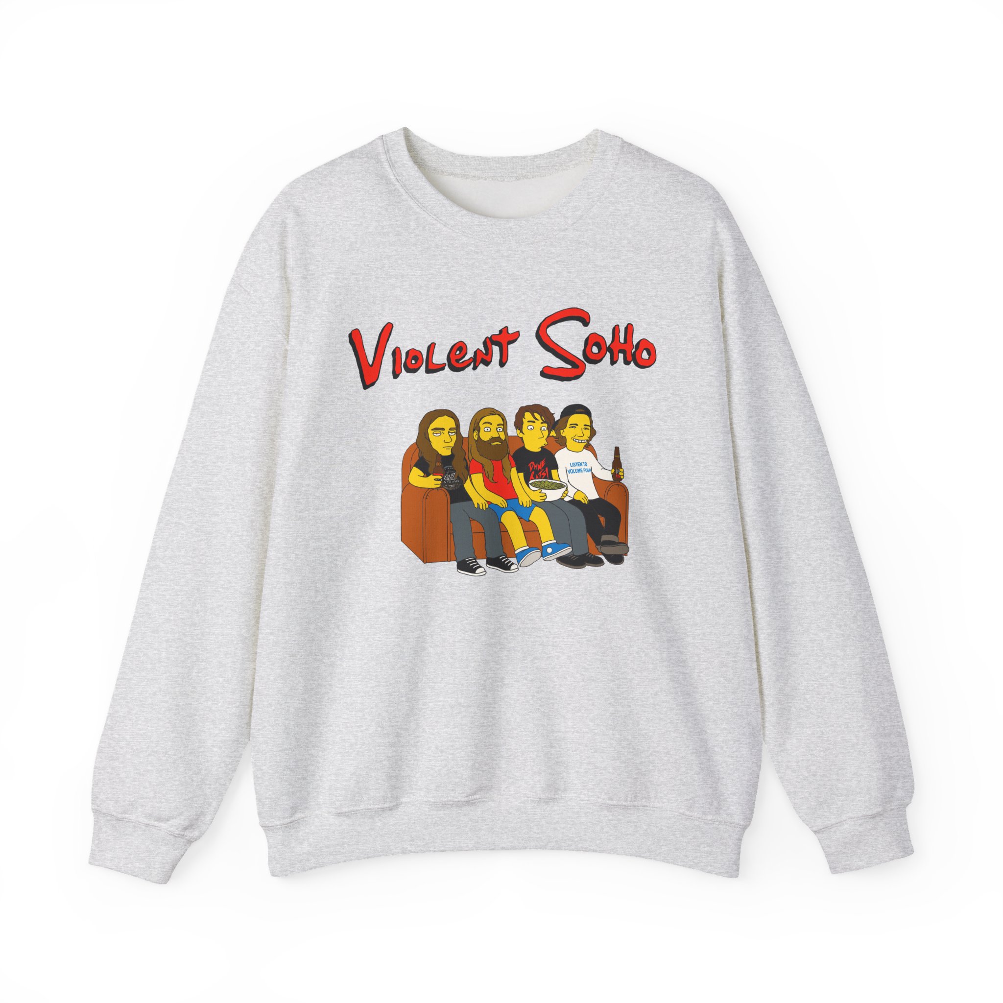 Violent Soho Springfield 4122 Unisex Heavy Blendâ„¢ Crewneck Sweatshirt