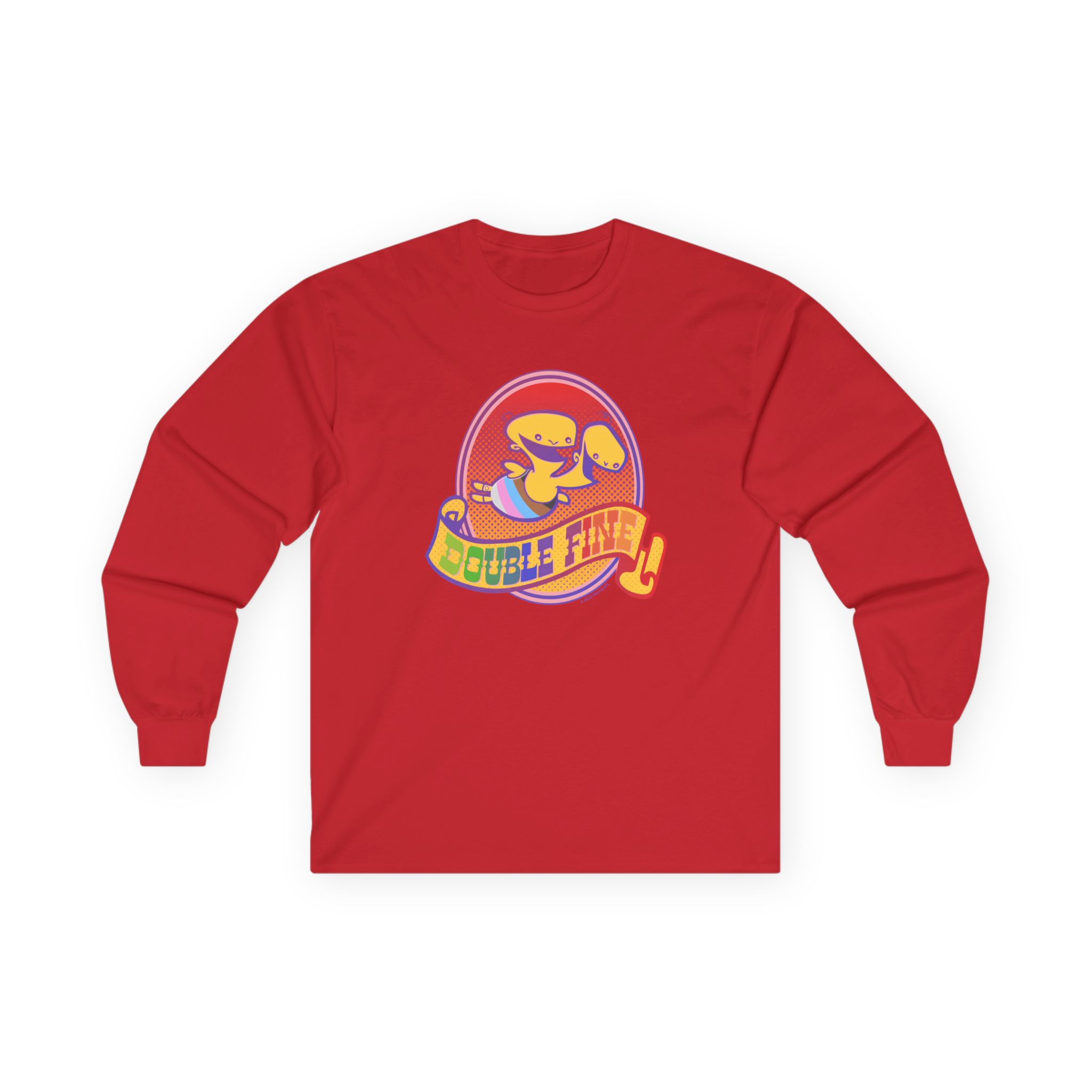 Double Fine Pride Unisex Ultra Cotton Long Sleeve Tee