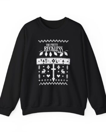 The Pretty Reckless Christmas  Unisex Heavy Blend Crewneck Sweatshirt