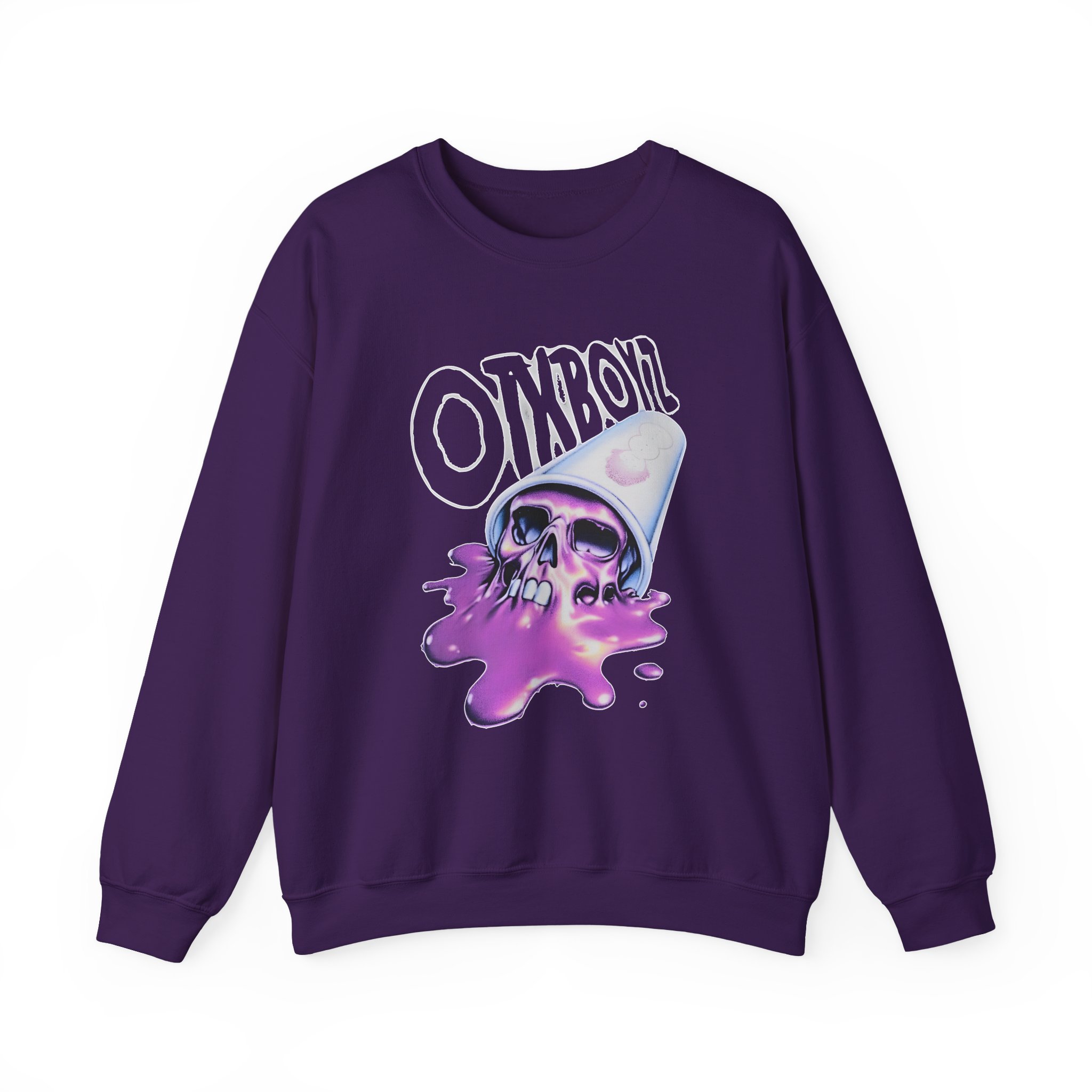 Ohgeesy Oil Spill Unisex Heavy Blendâ„¢ Crewneck Sweatshirt
